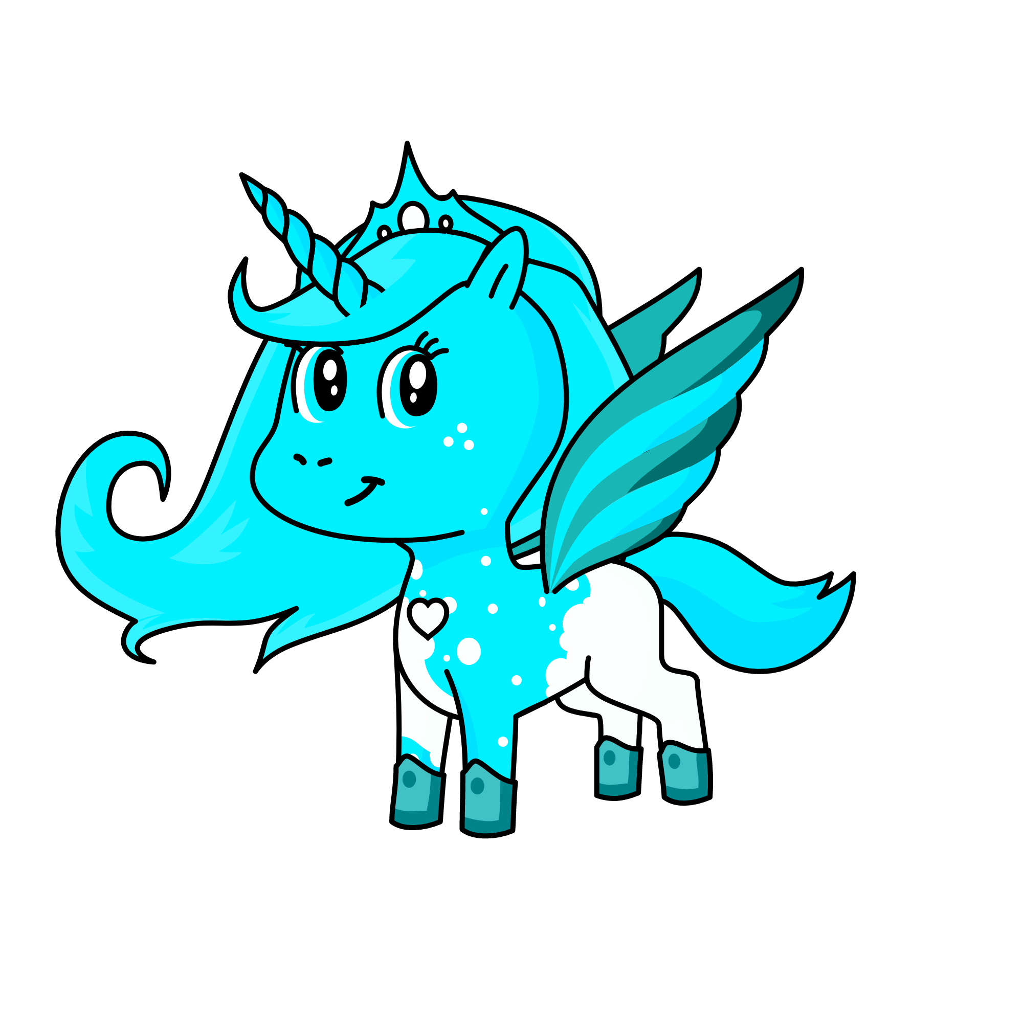 ☁️sky Queen☁️, the unicorn