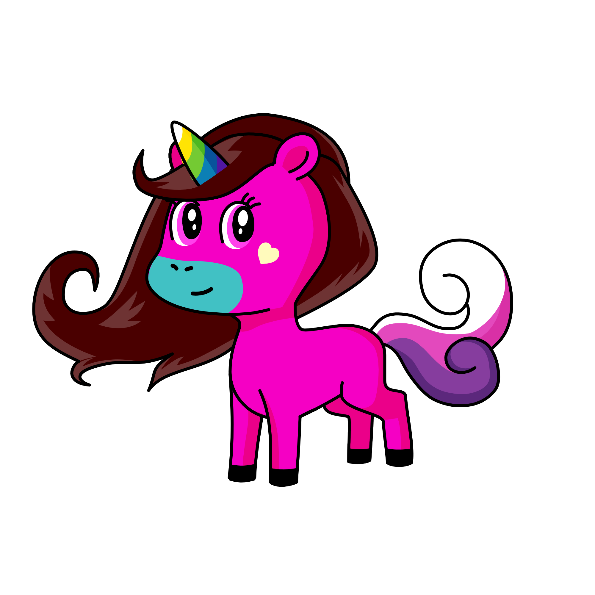 cutee, the unicorn