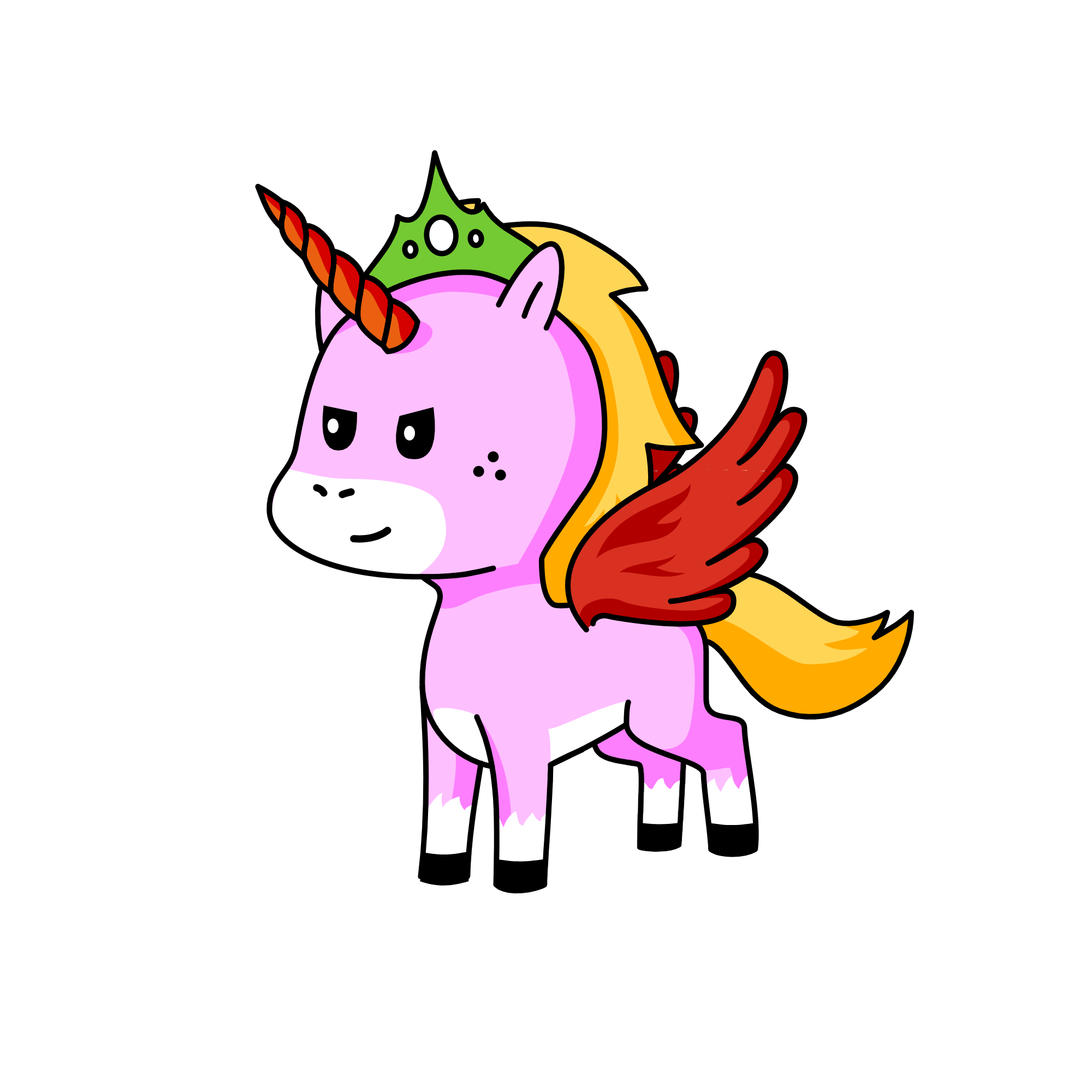 Super Horny, the unicorn