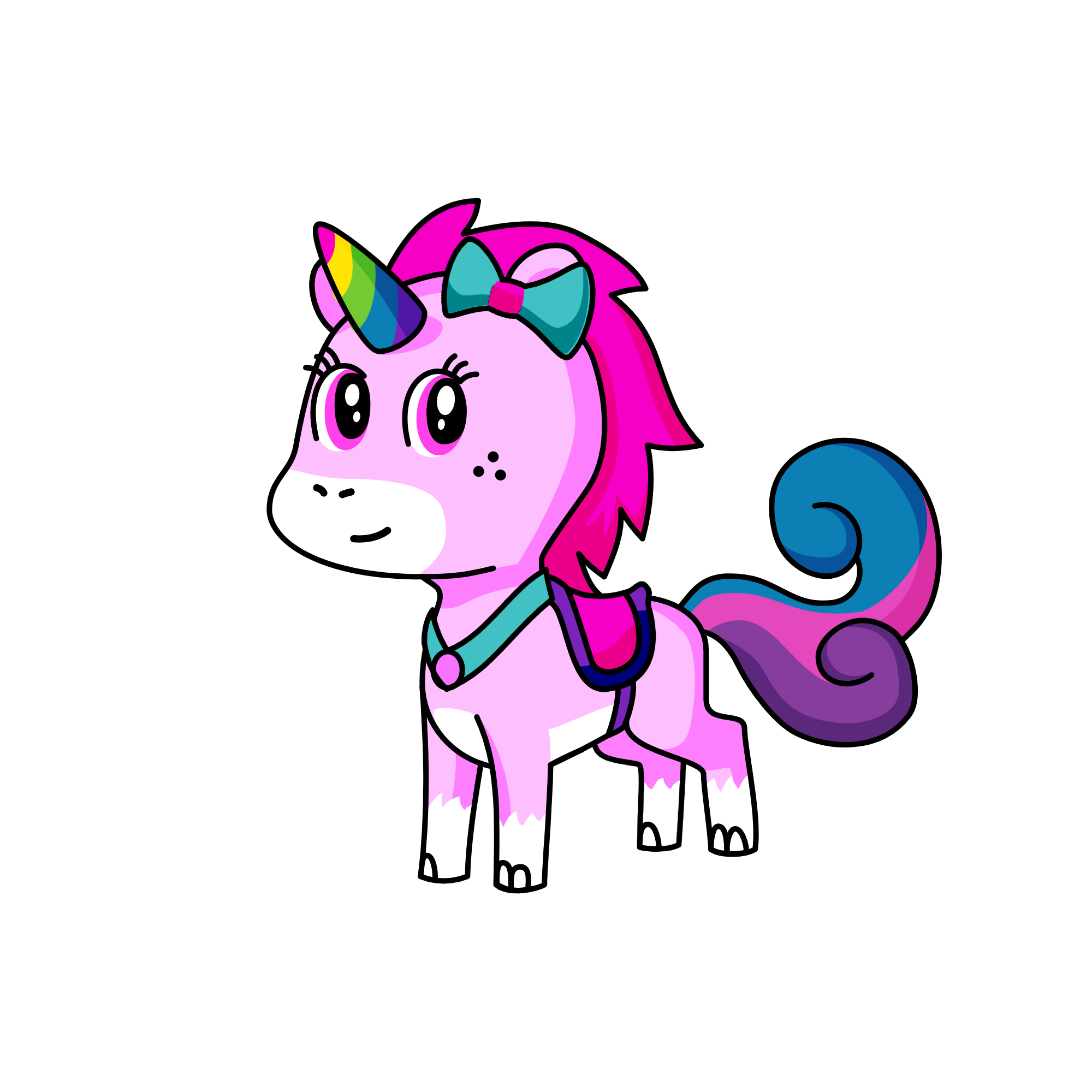 rainbowsparklecake, the unicorn