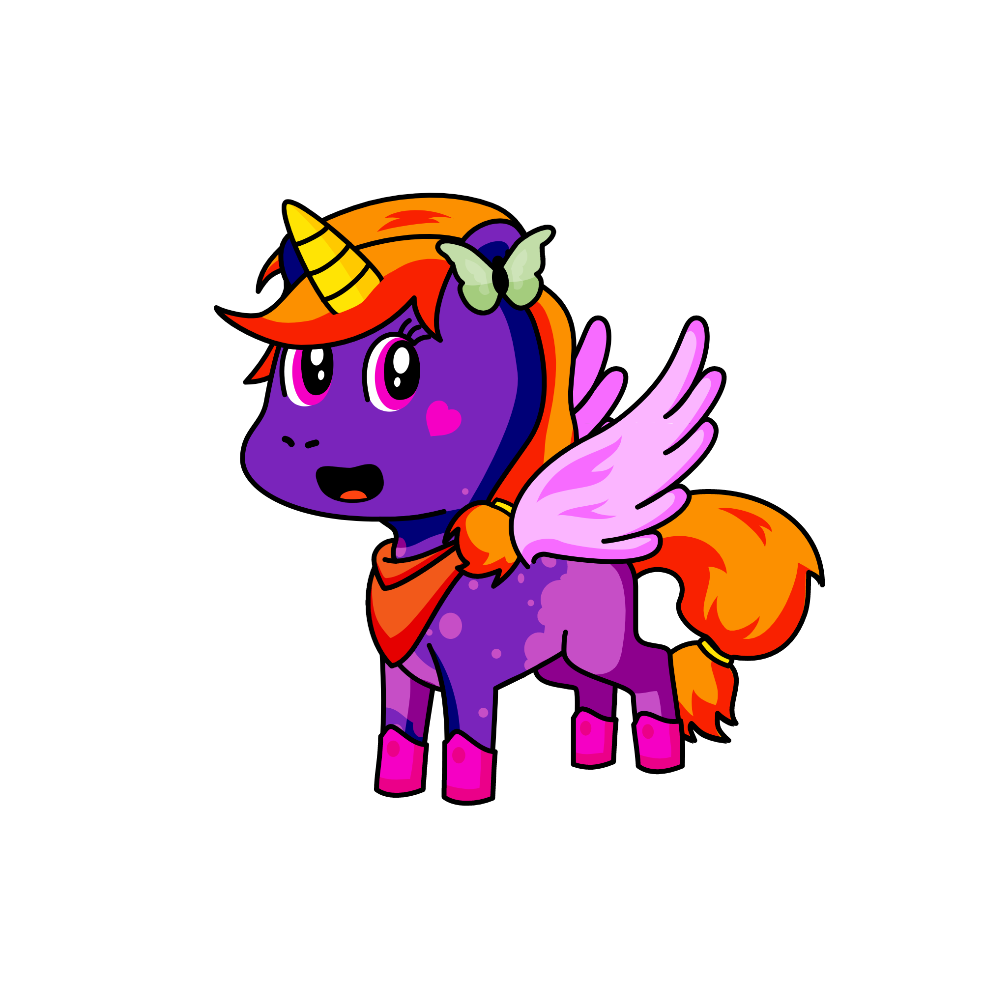 Arty, the unicorn