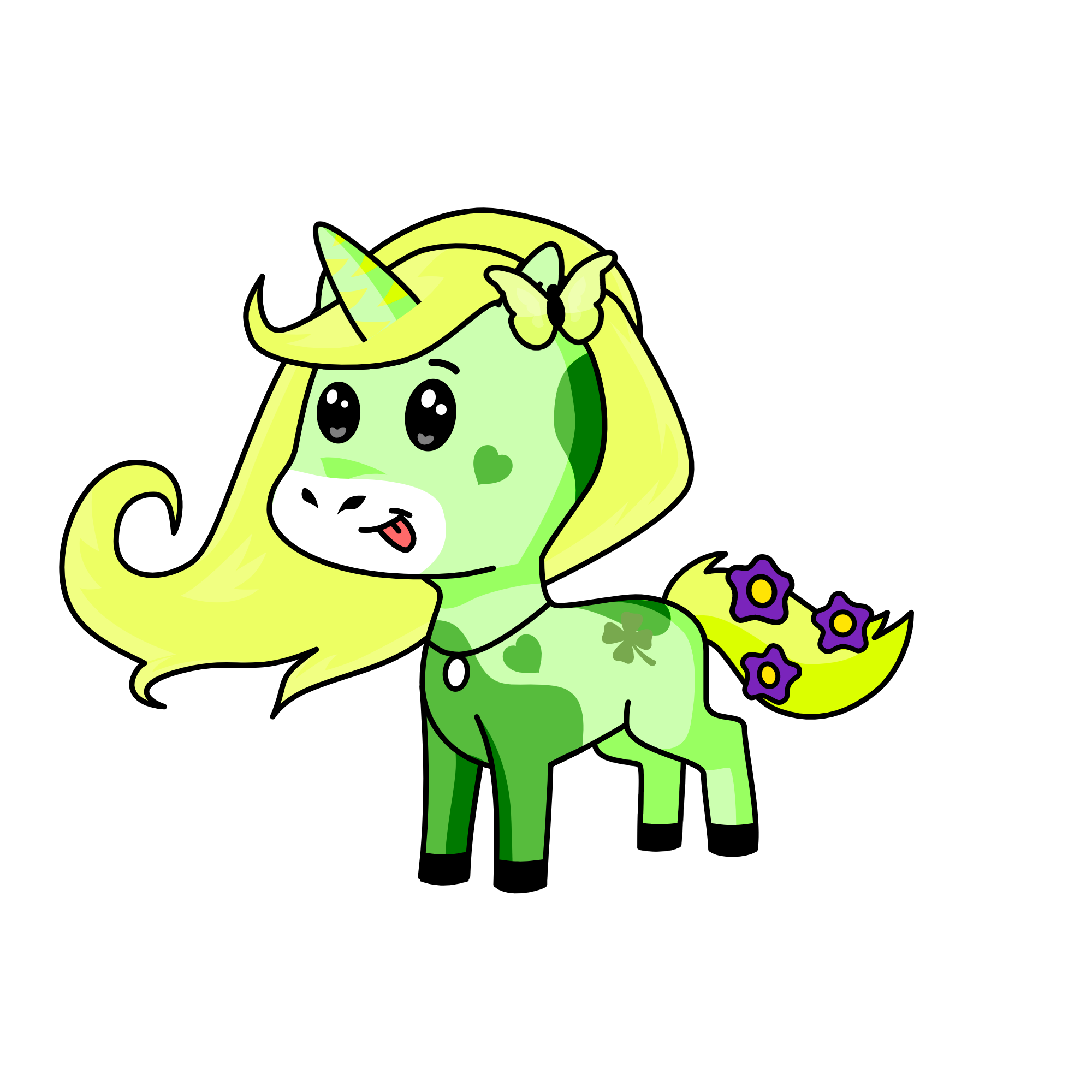 bosqueli princesa de la naturalesa, the unicorn