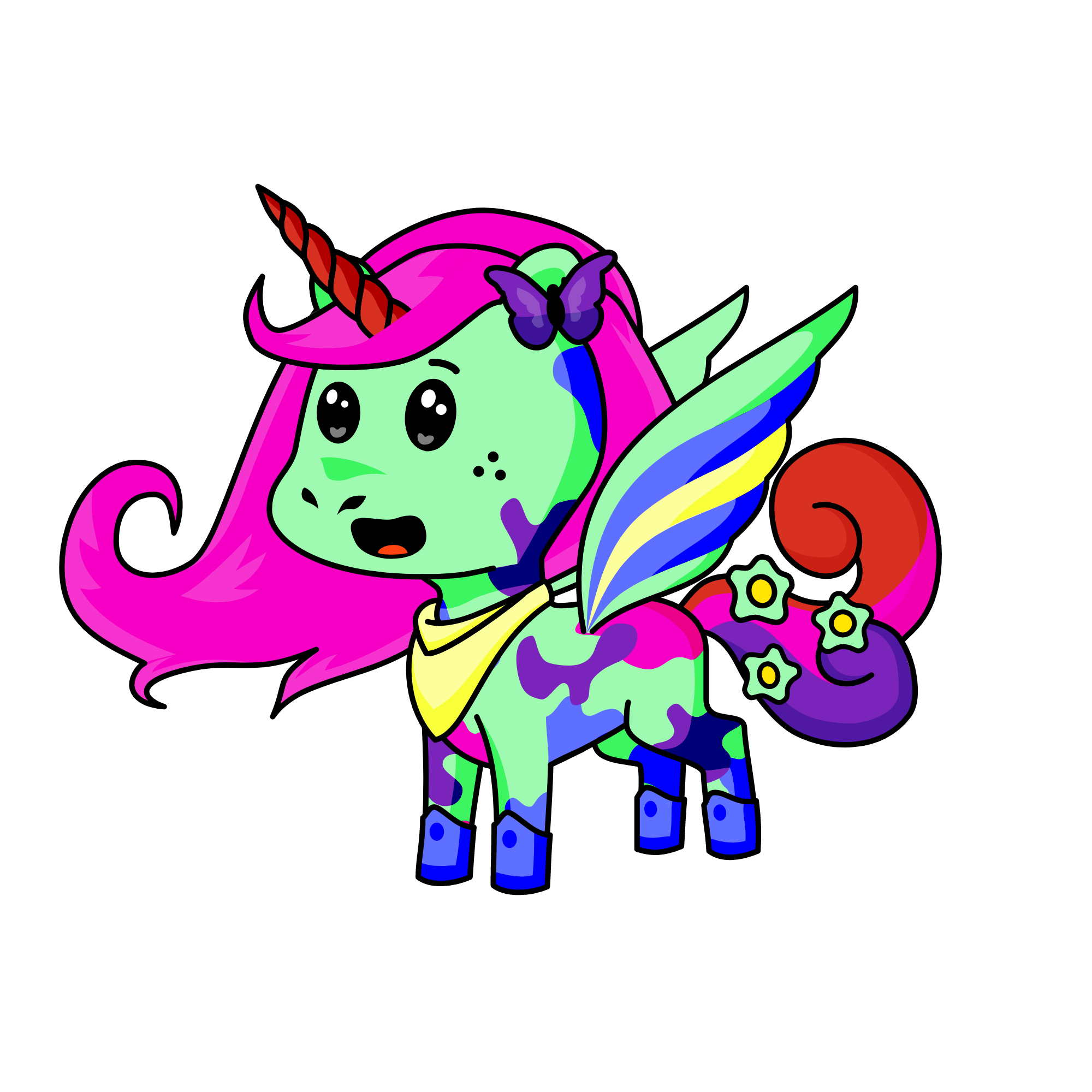 Artemoula, the unicorn