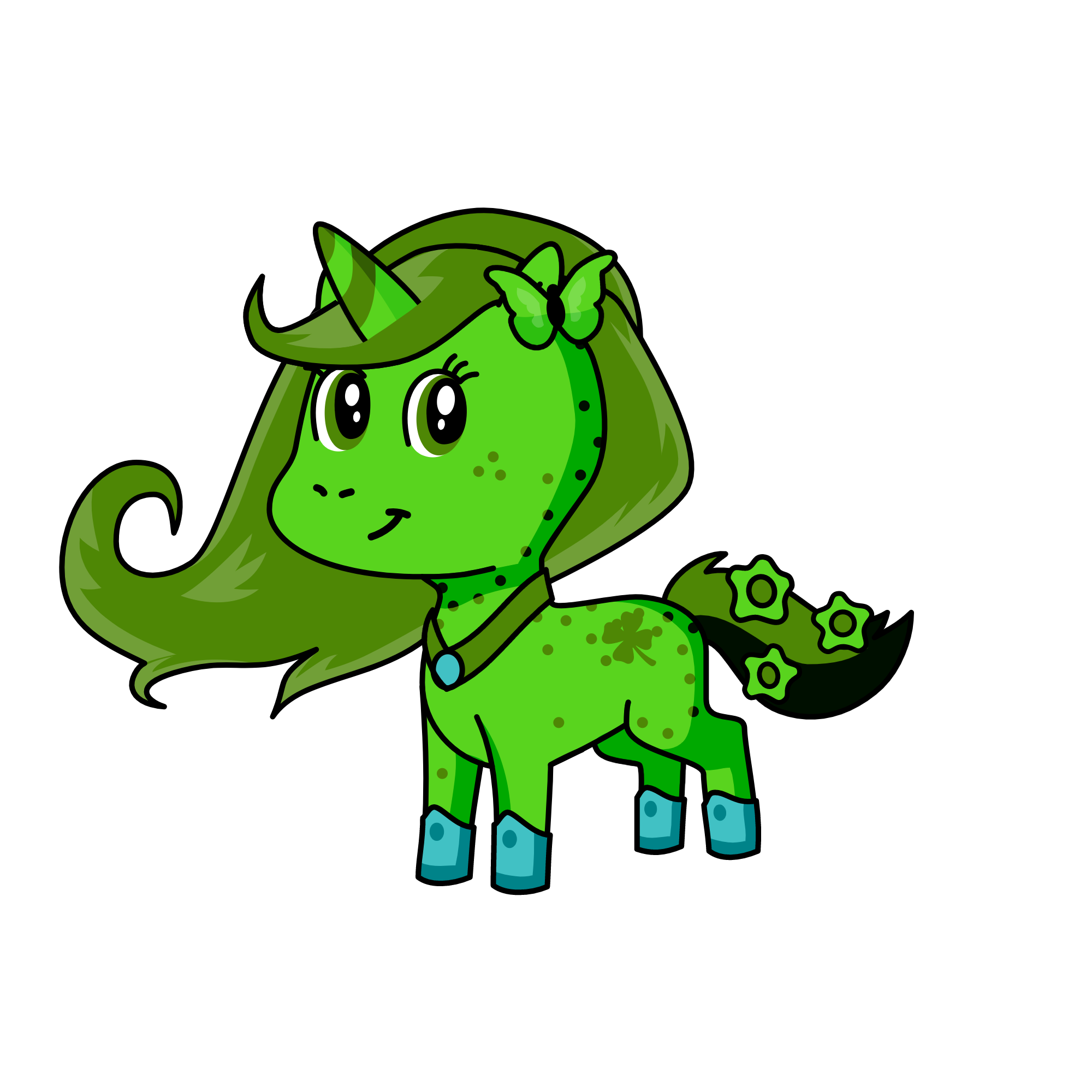 ...luckyounicorn!, the unicorn
