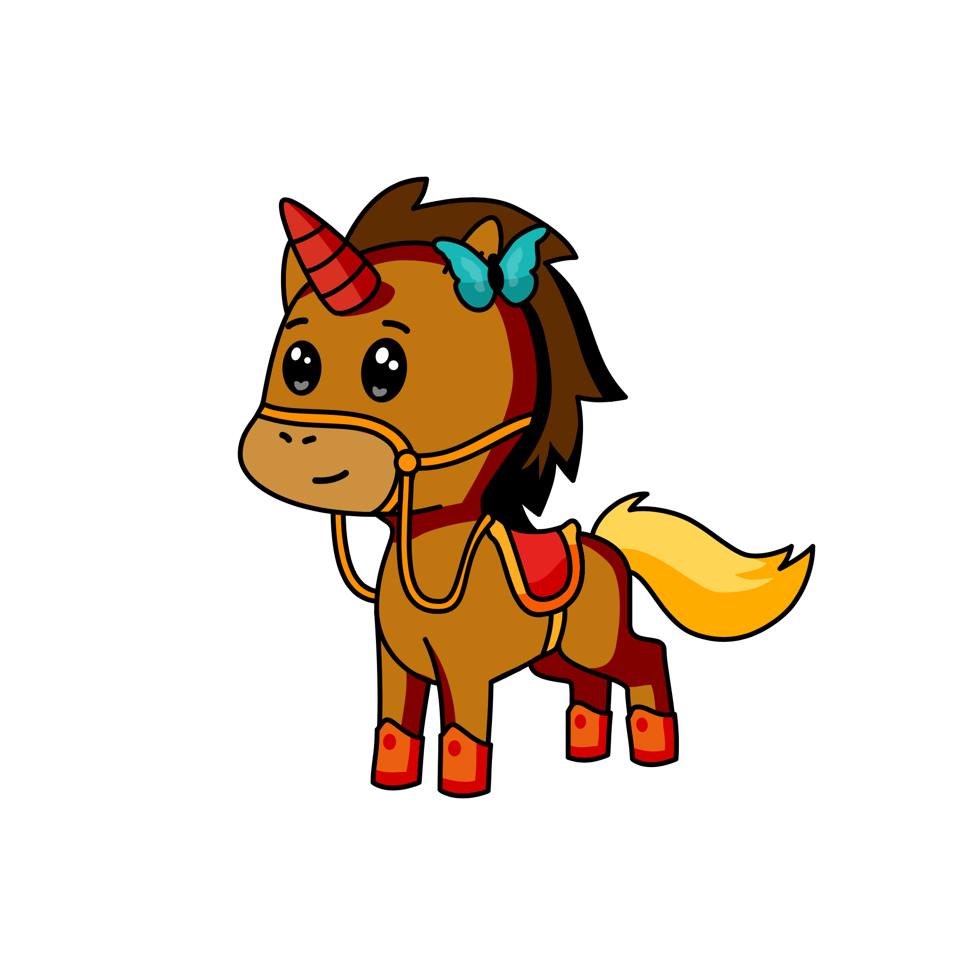 Flash, the unicorn