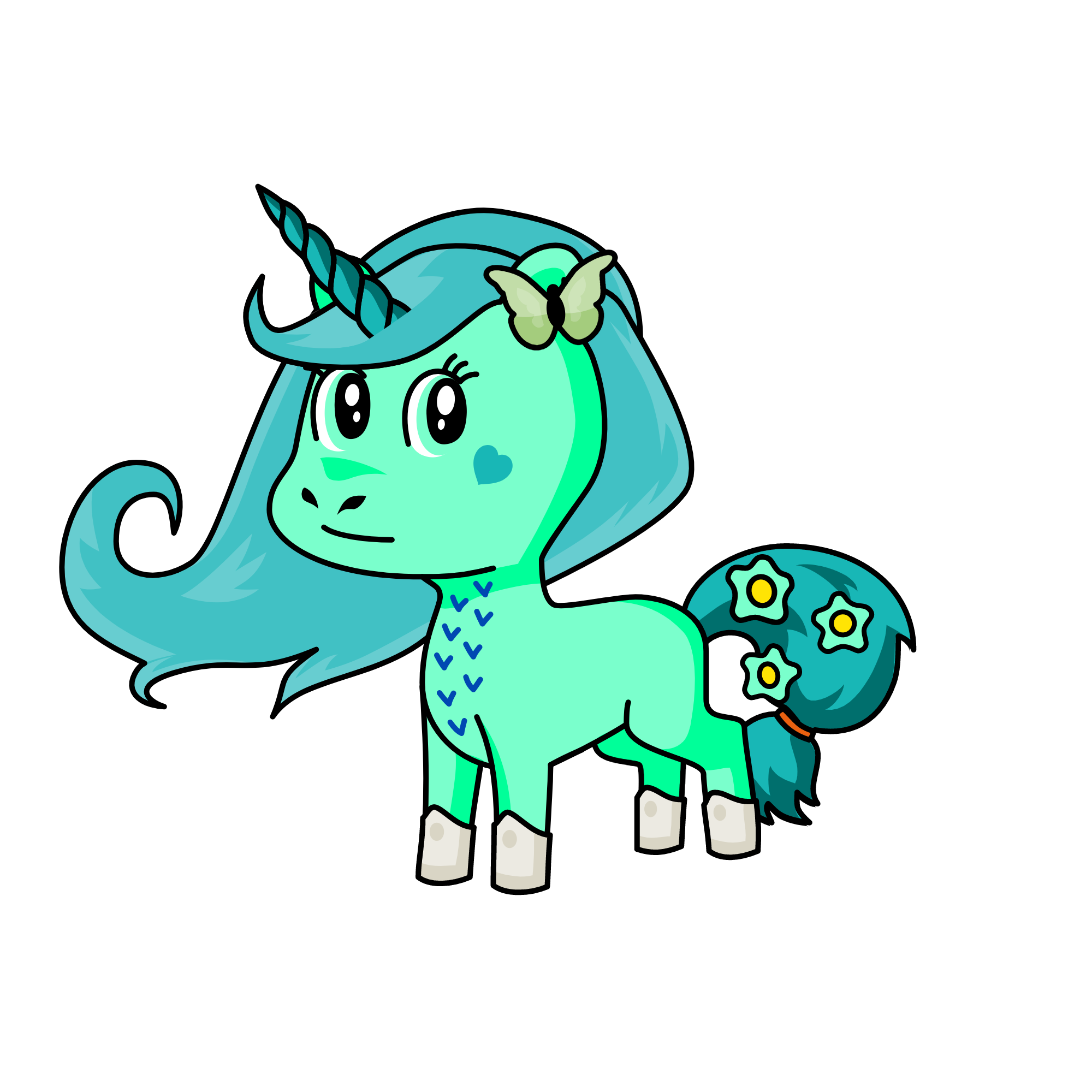leia, the unicorn
