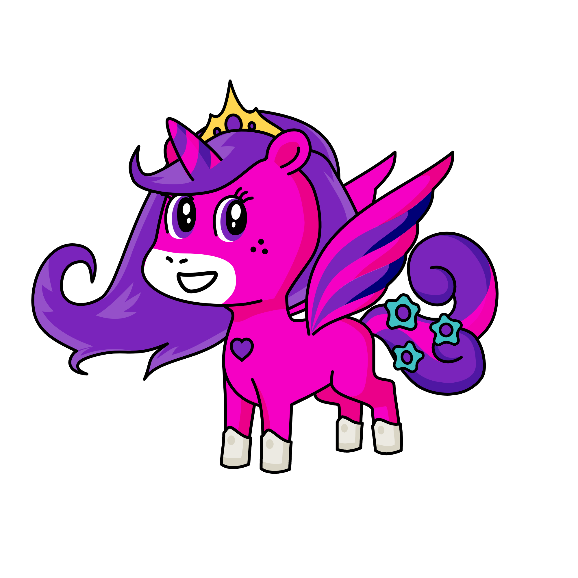 Lilly, the unicorn
