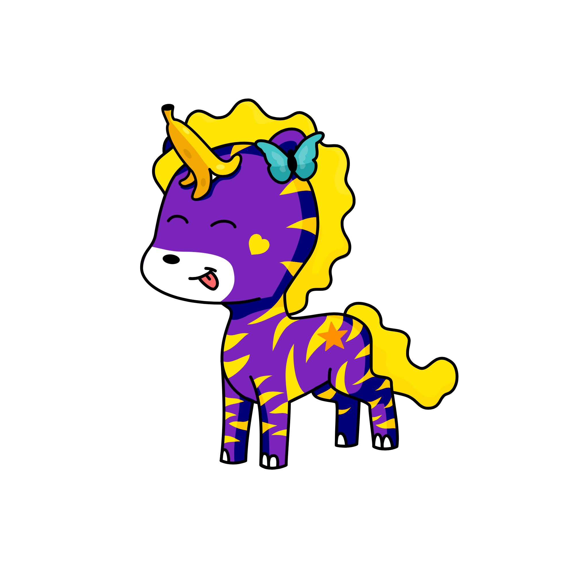 Silly Willy, the unicorn