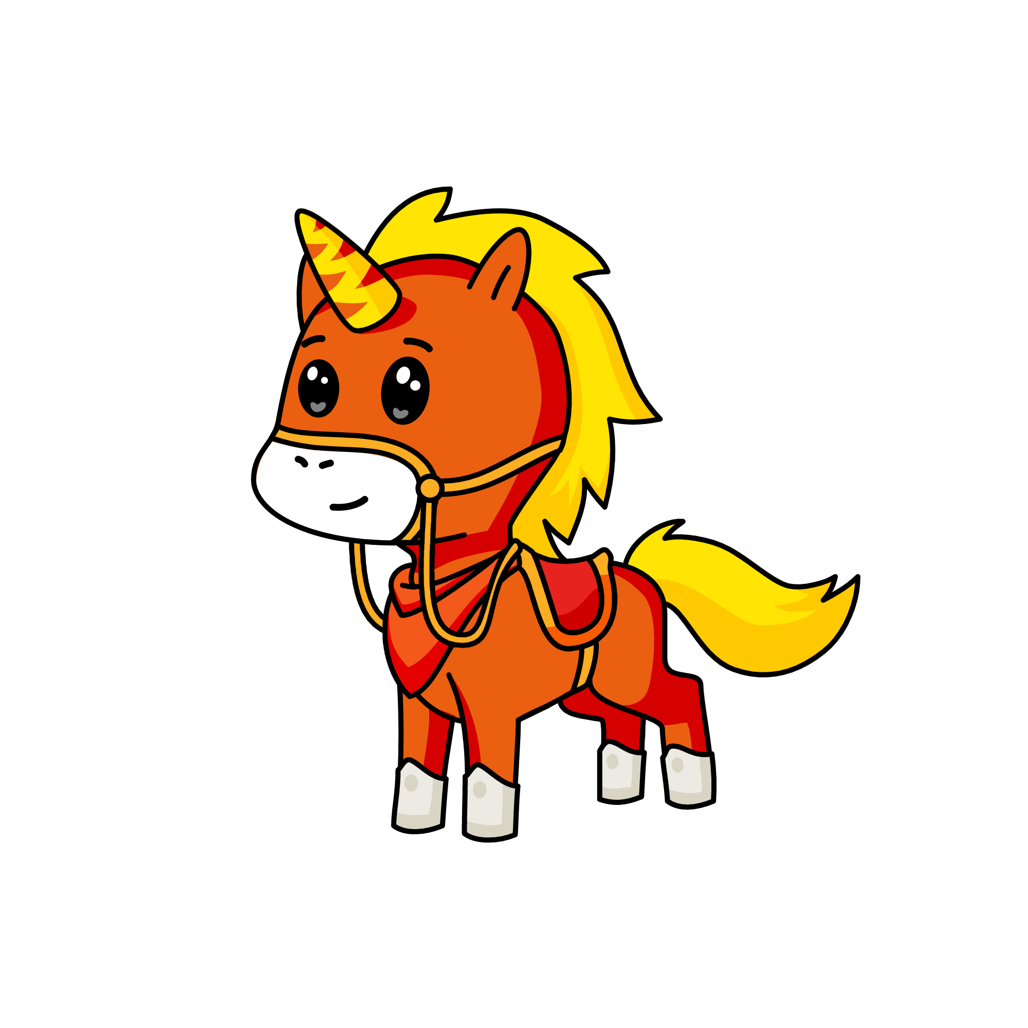 sandy, the unicorn