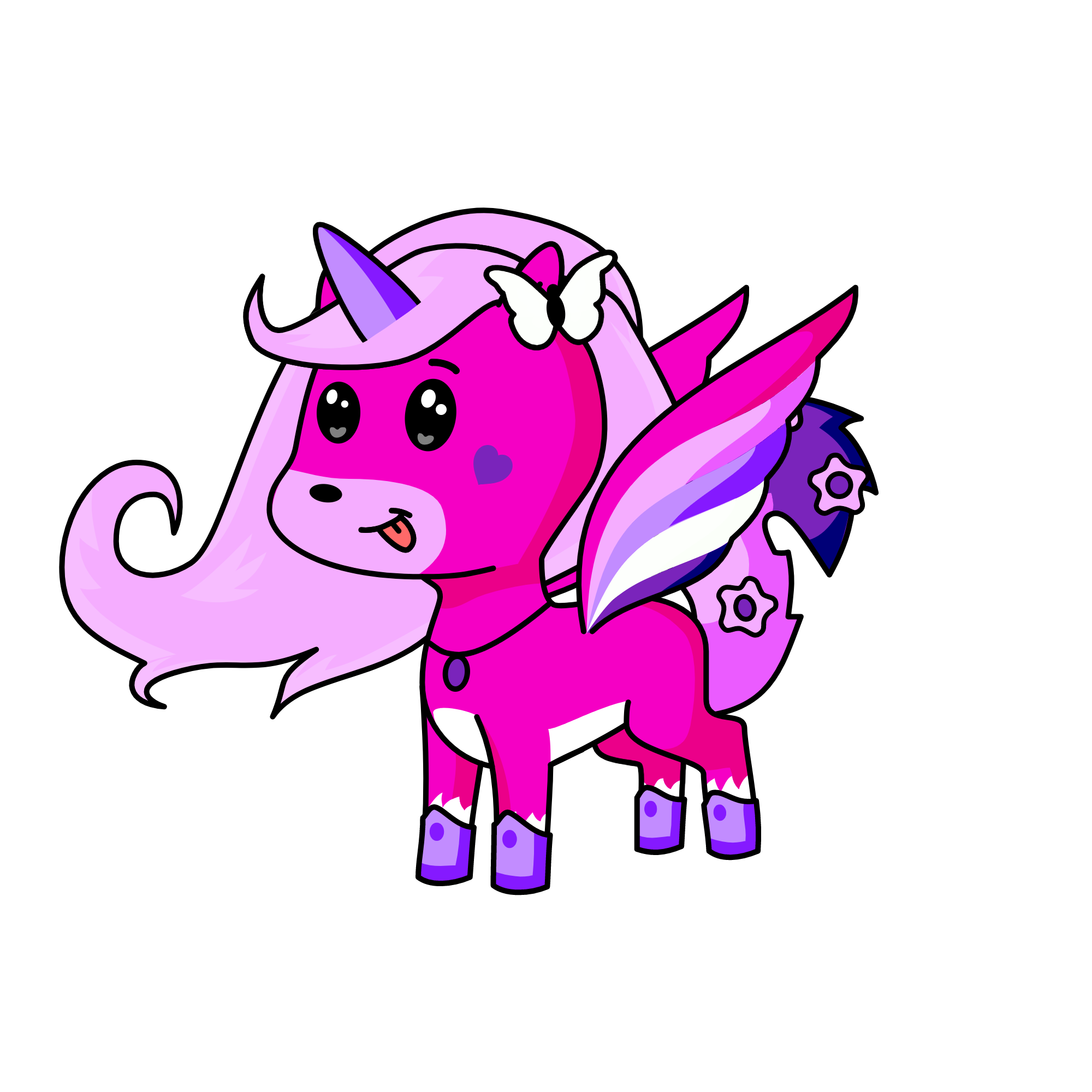 Iza, the unicorn