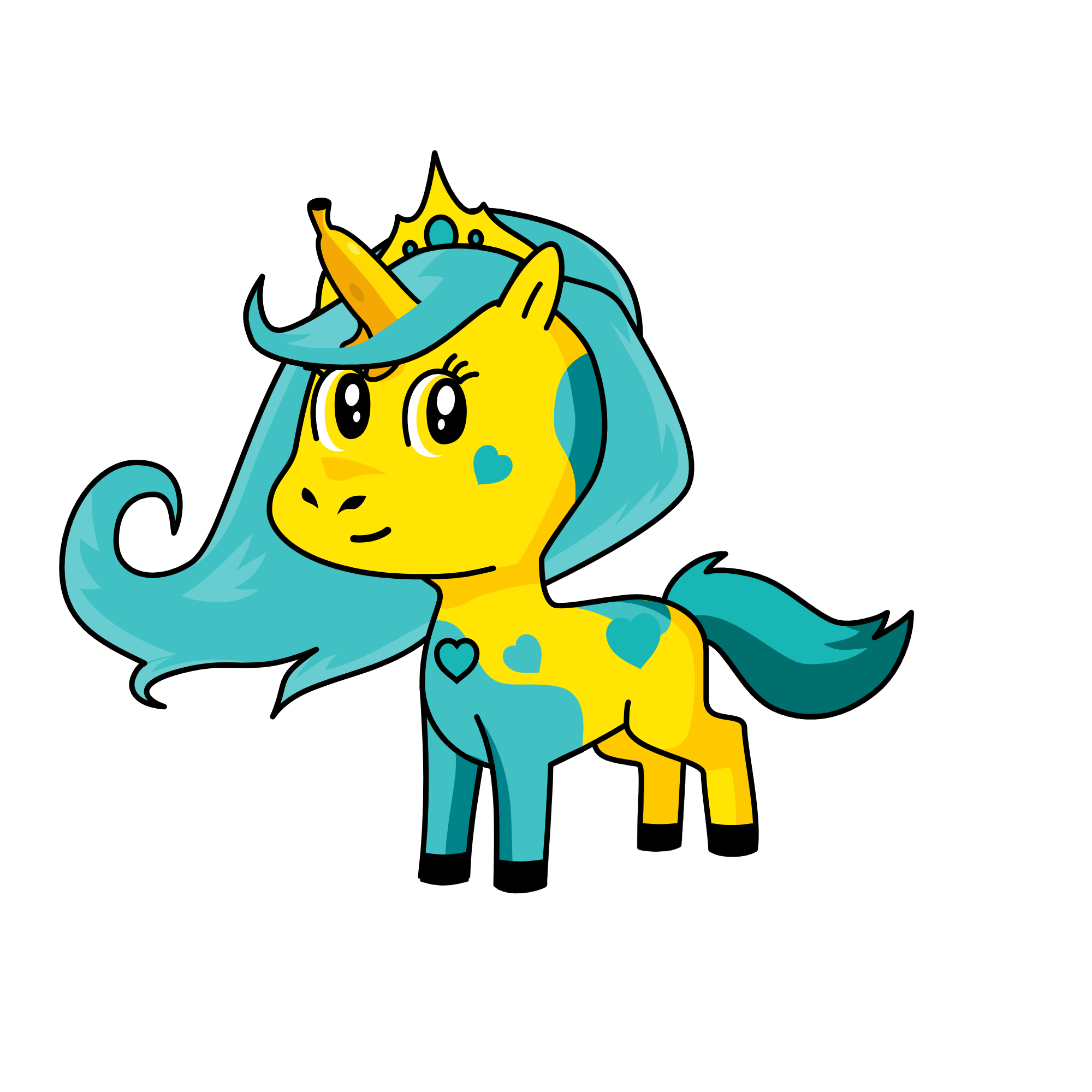 Banana, the unicorn