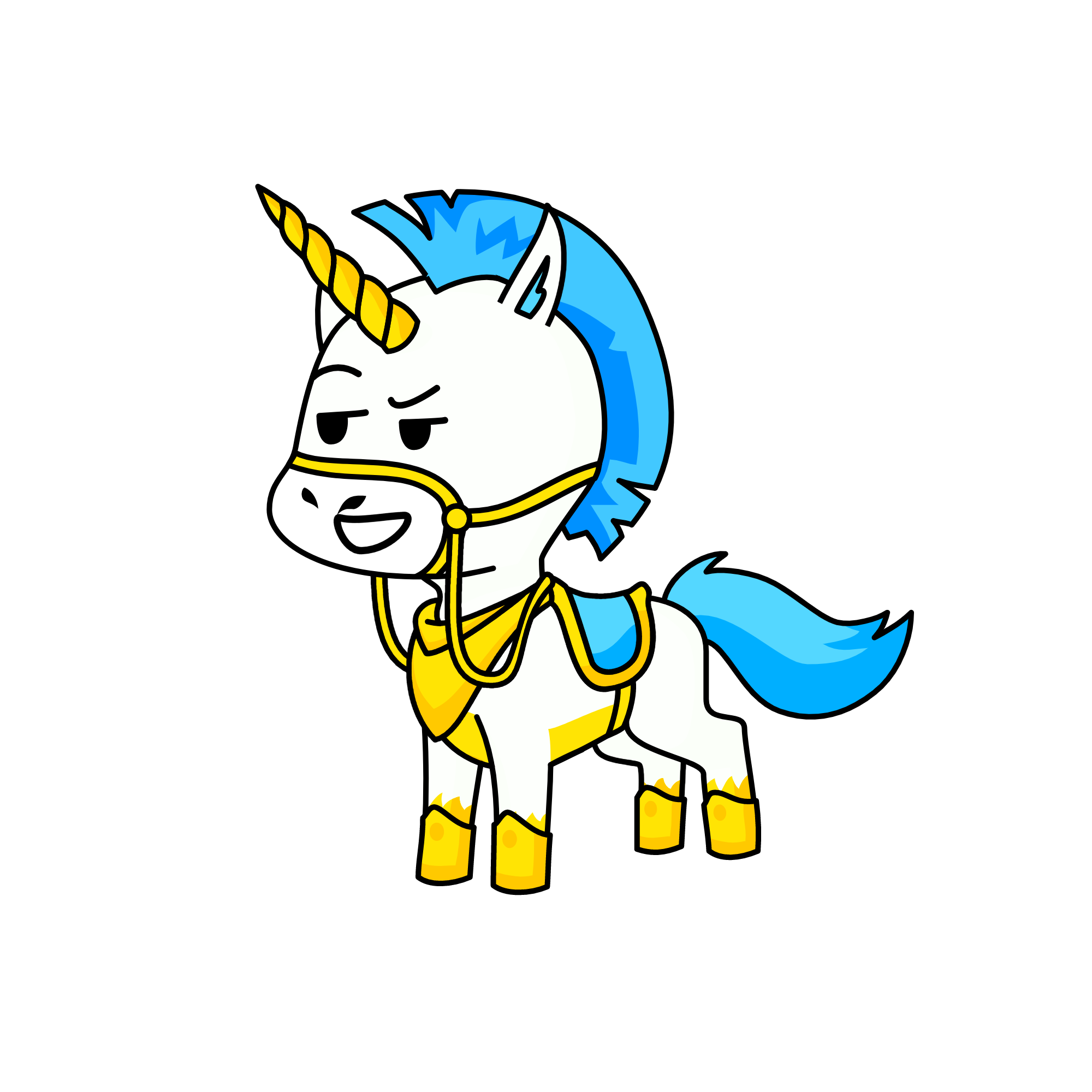 armor, the unicorn