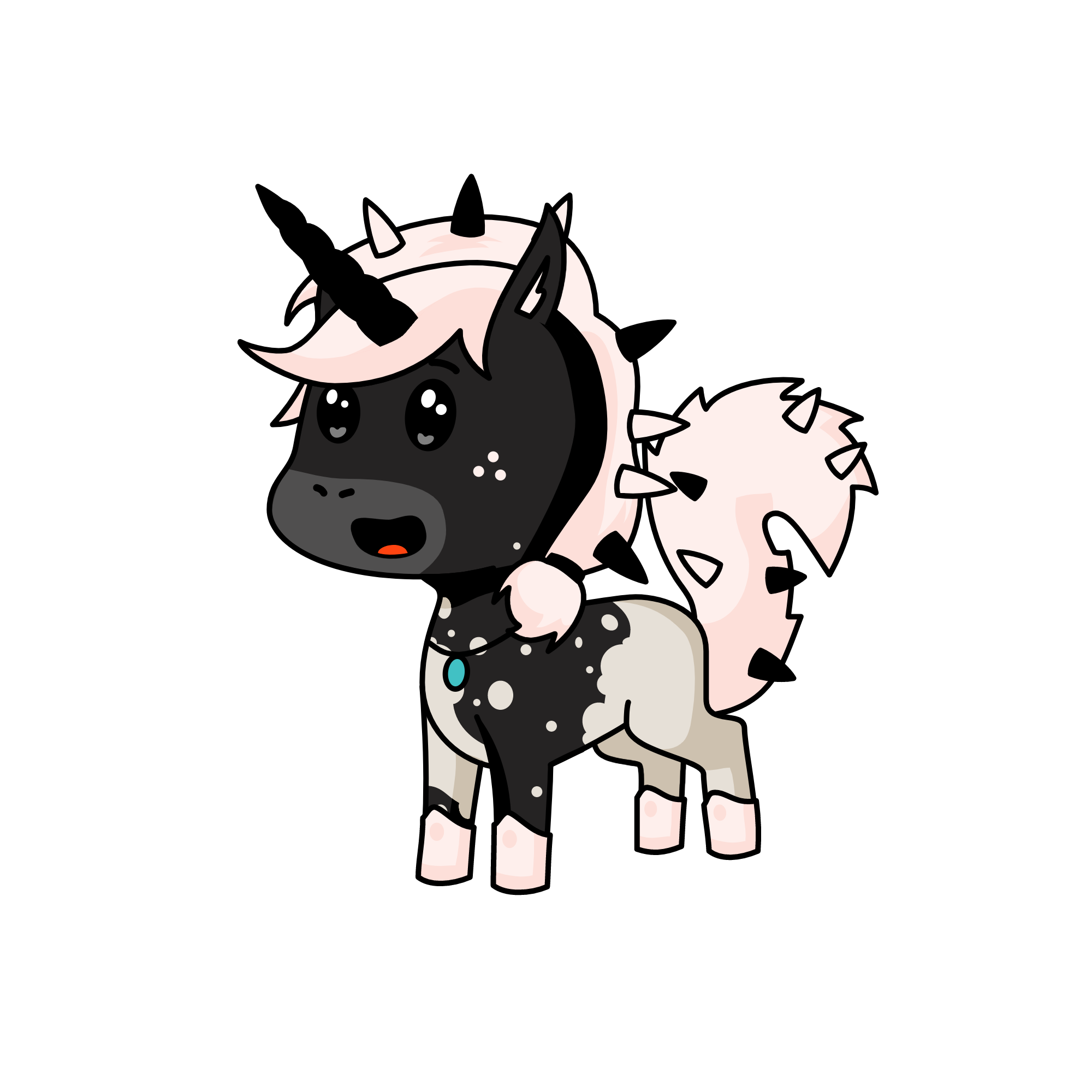 wolfie, the unicorn
