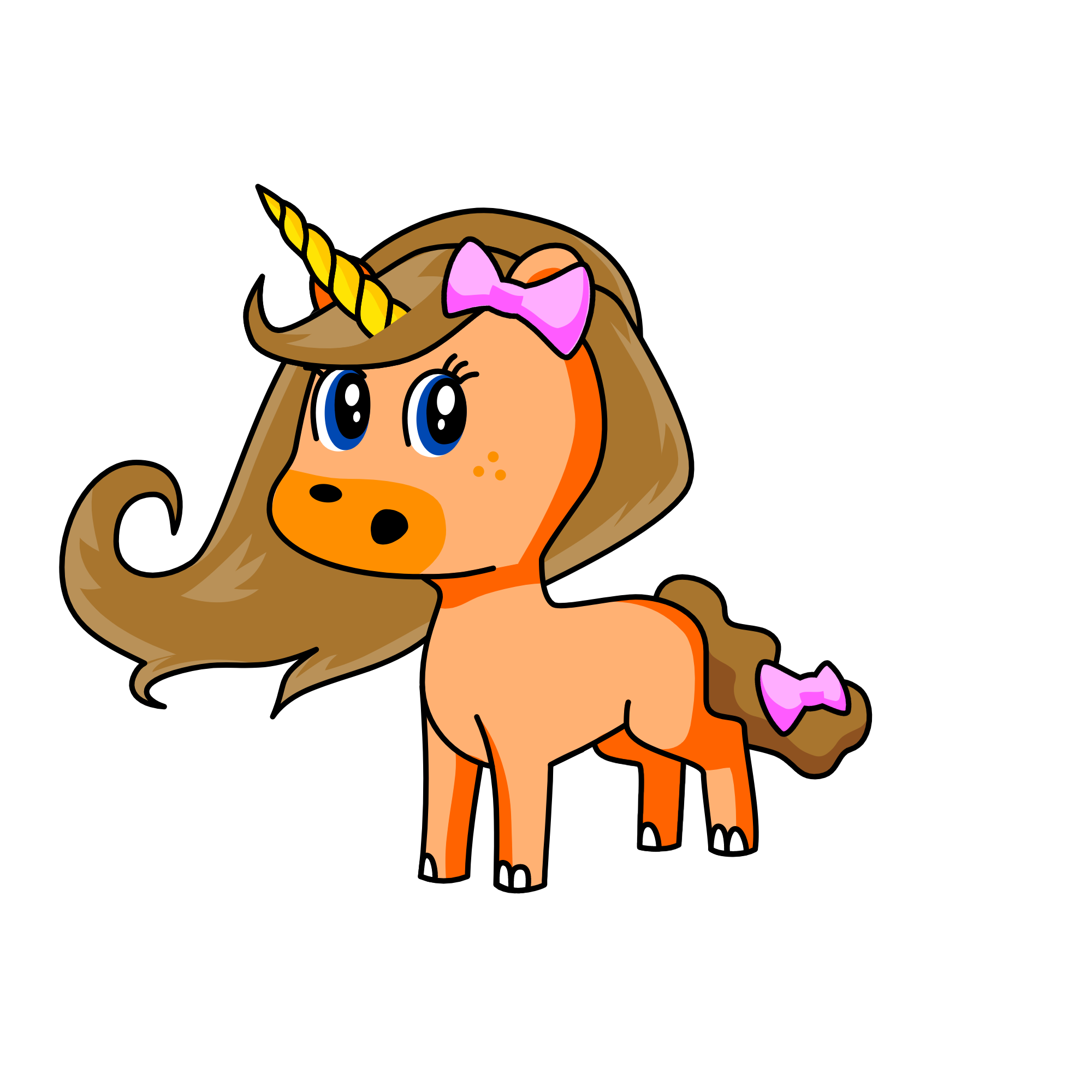 Alice, the unicorn