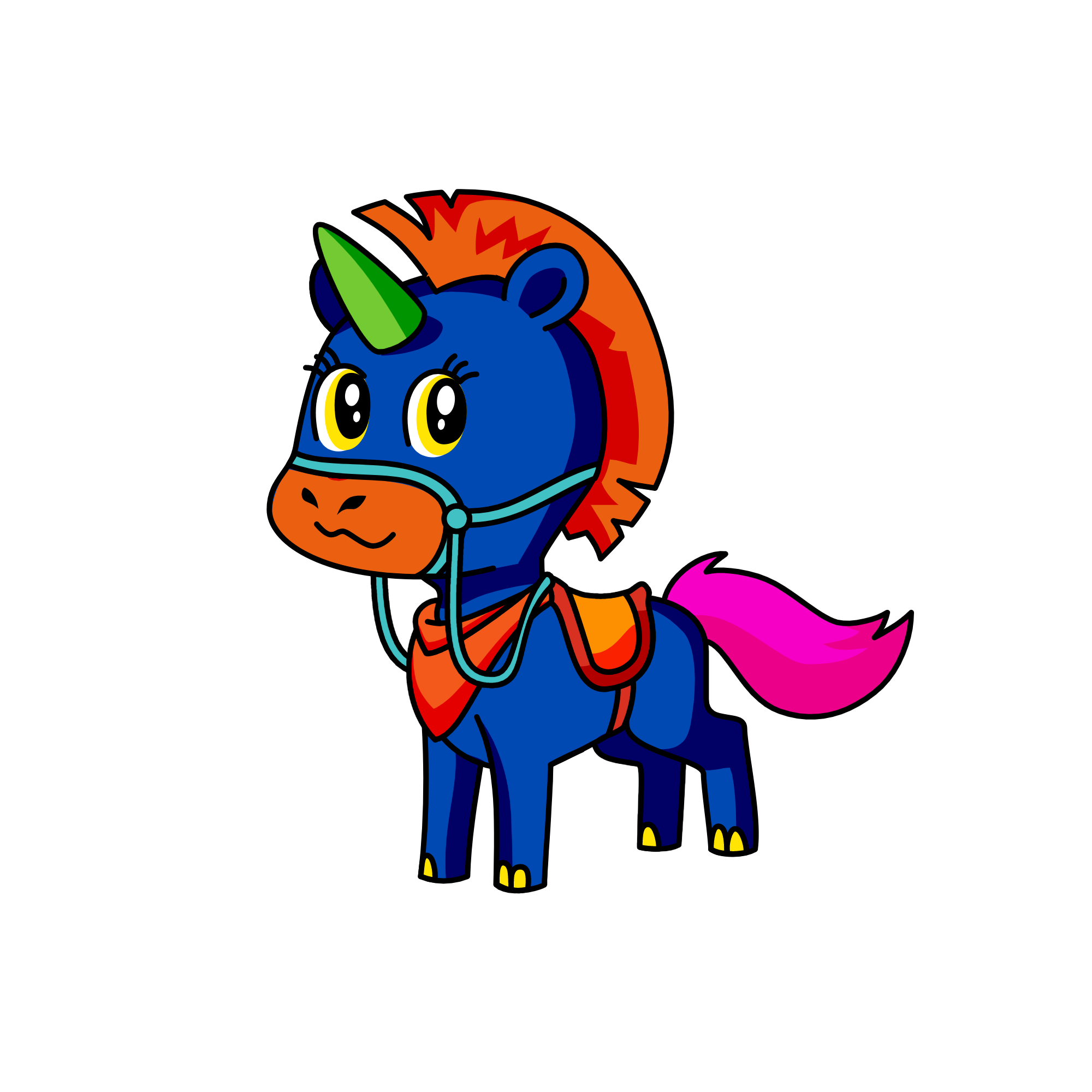 lelijk, the unicorn