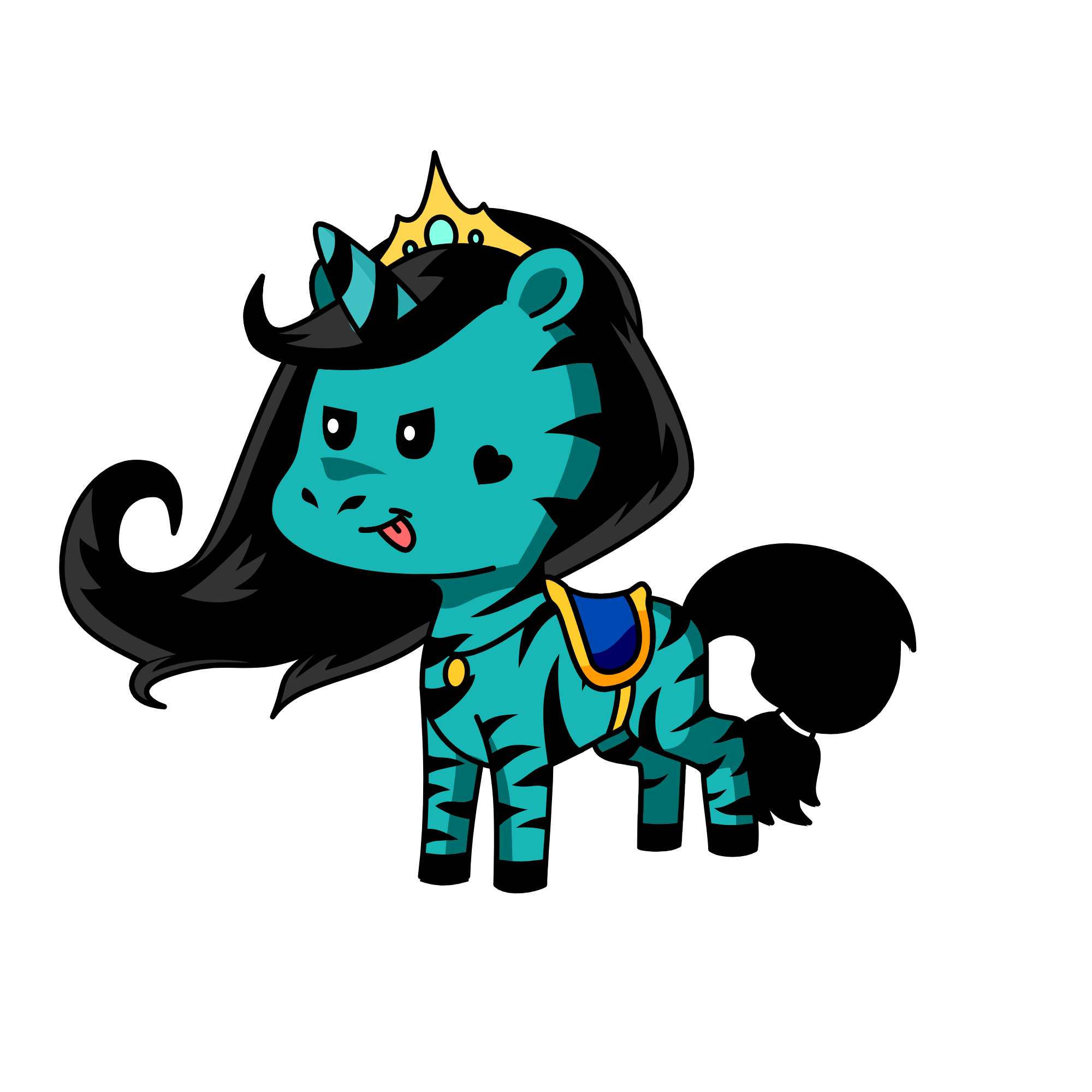 midnight stripe, the unicorn