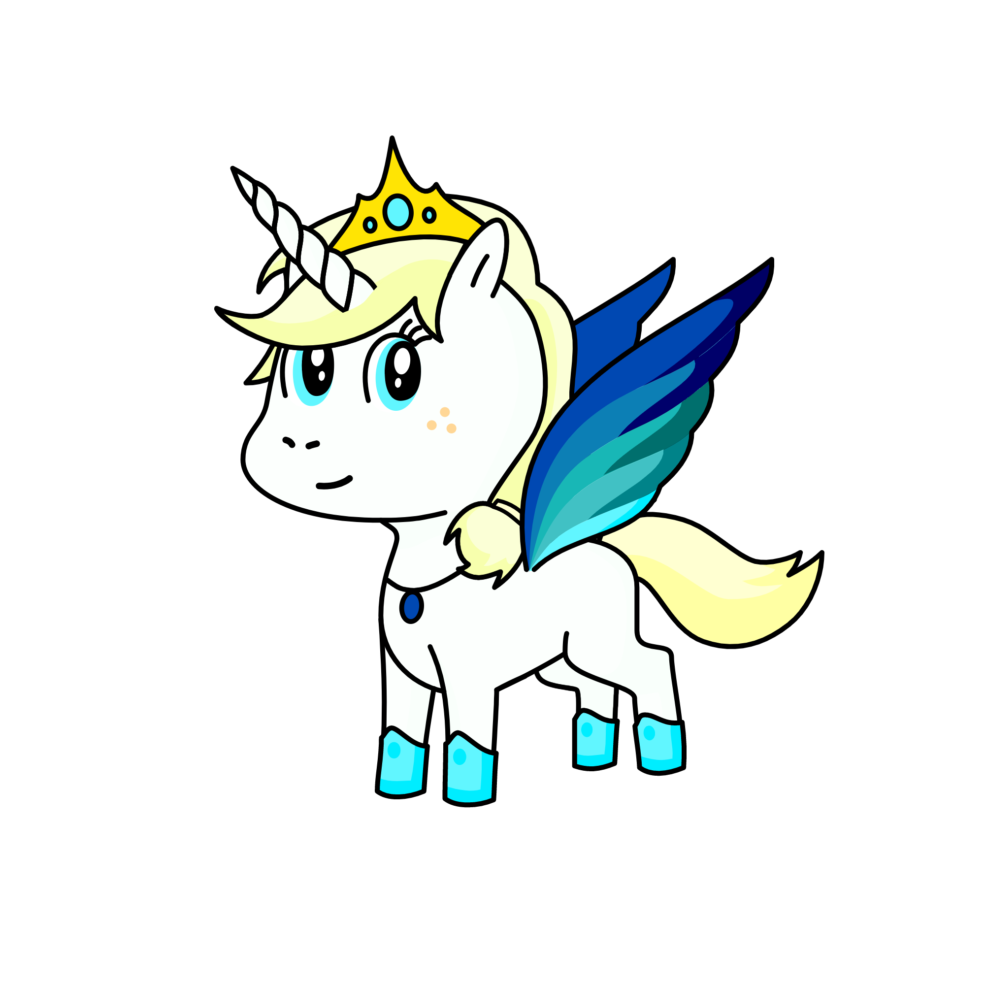 Elsa, the unicorn