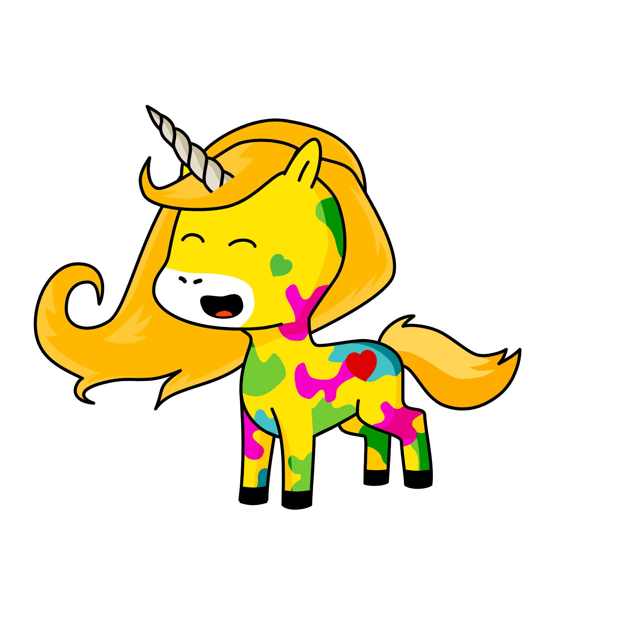 Miss Albright, the unicorn