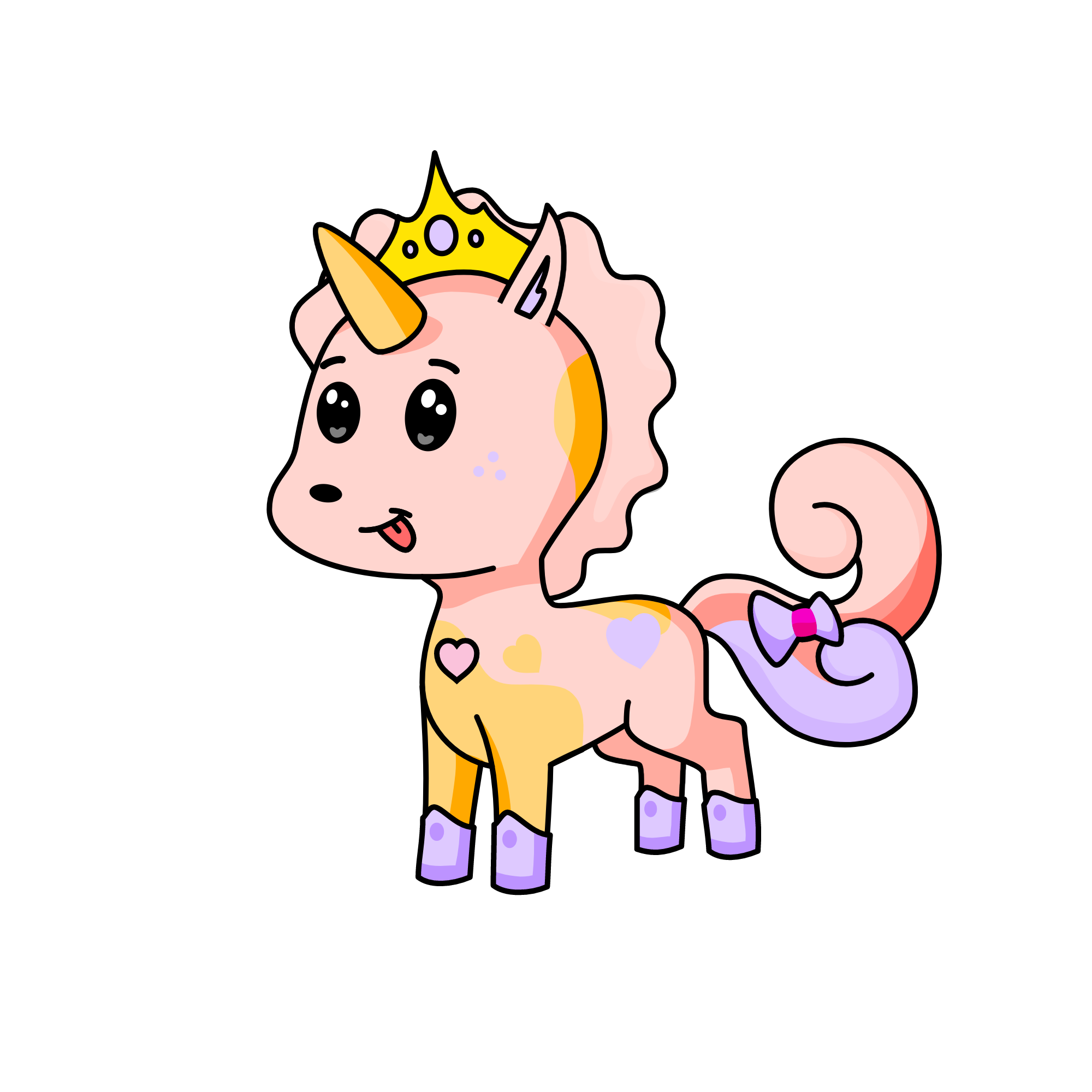 candy princess, the unicorn