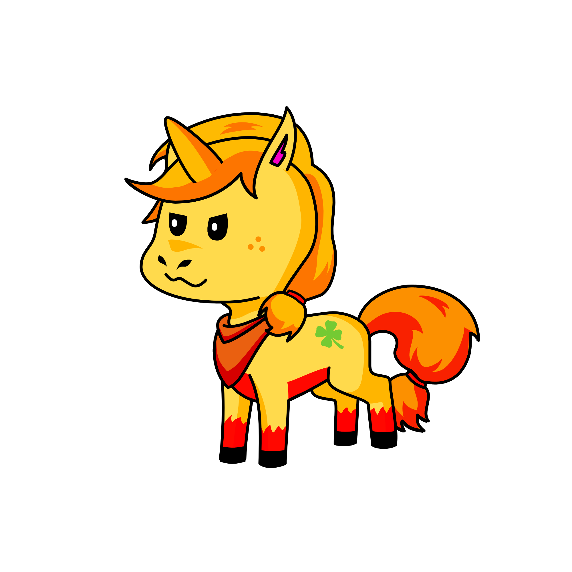 applejack, the unicorn