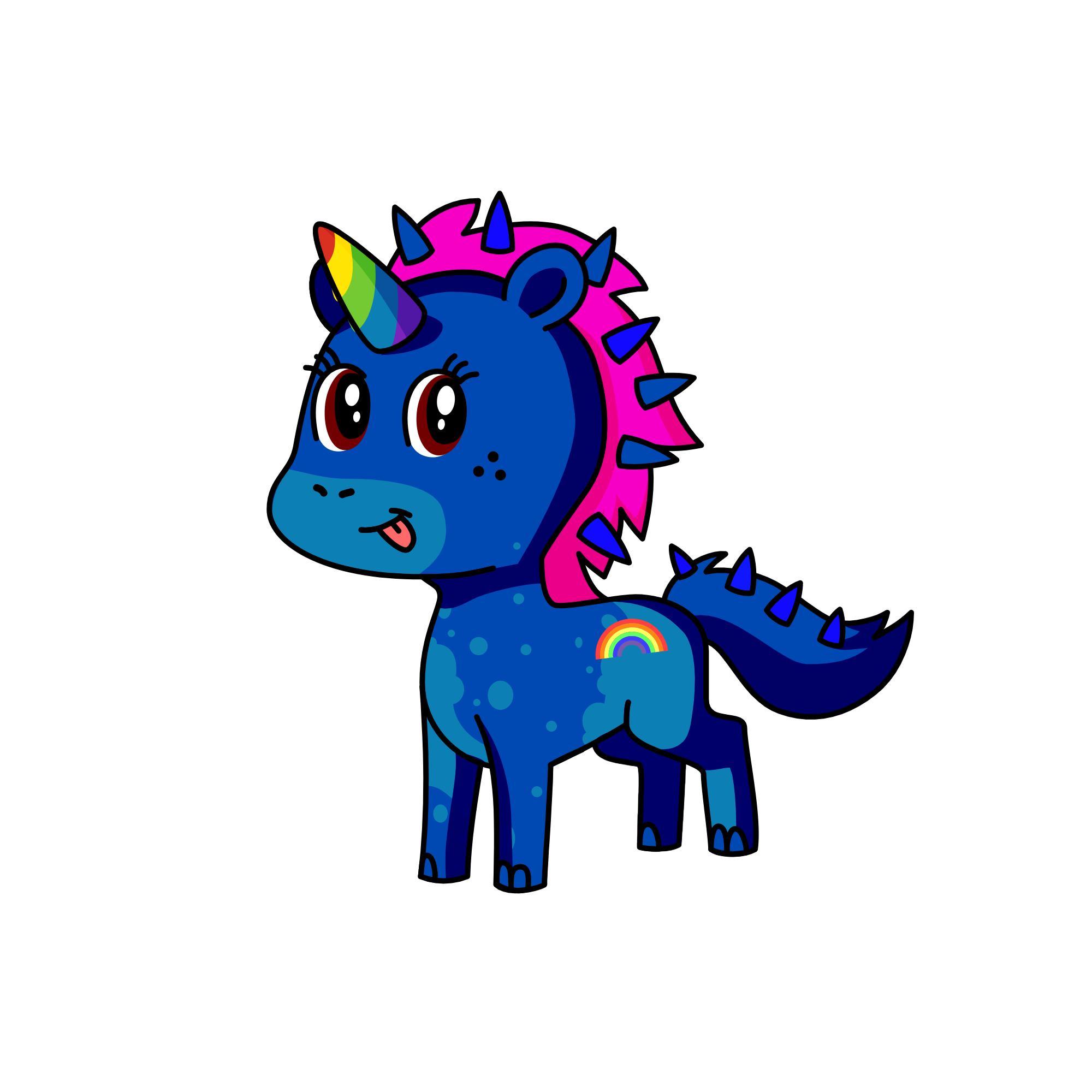 Joronie Horse, the unicorn