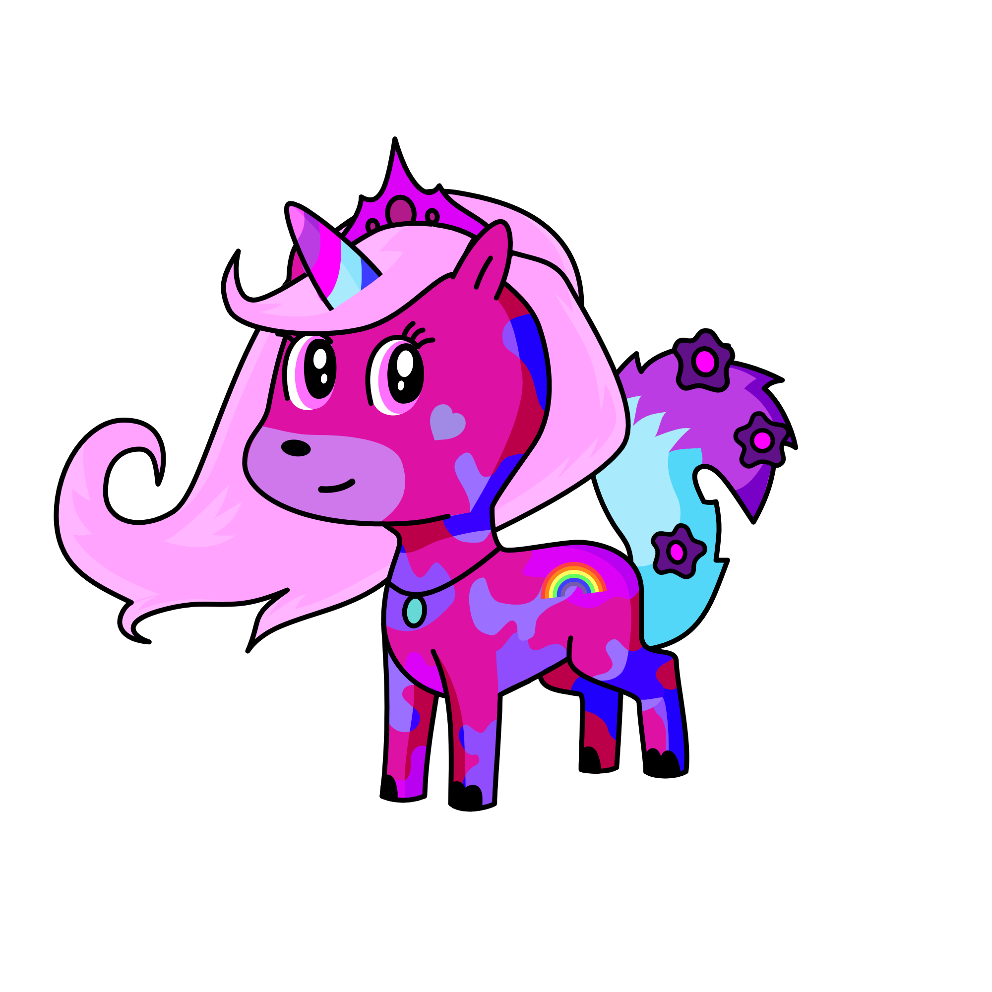 Amatista, the unicorn