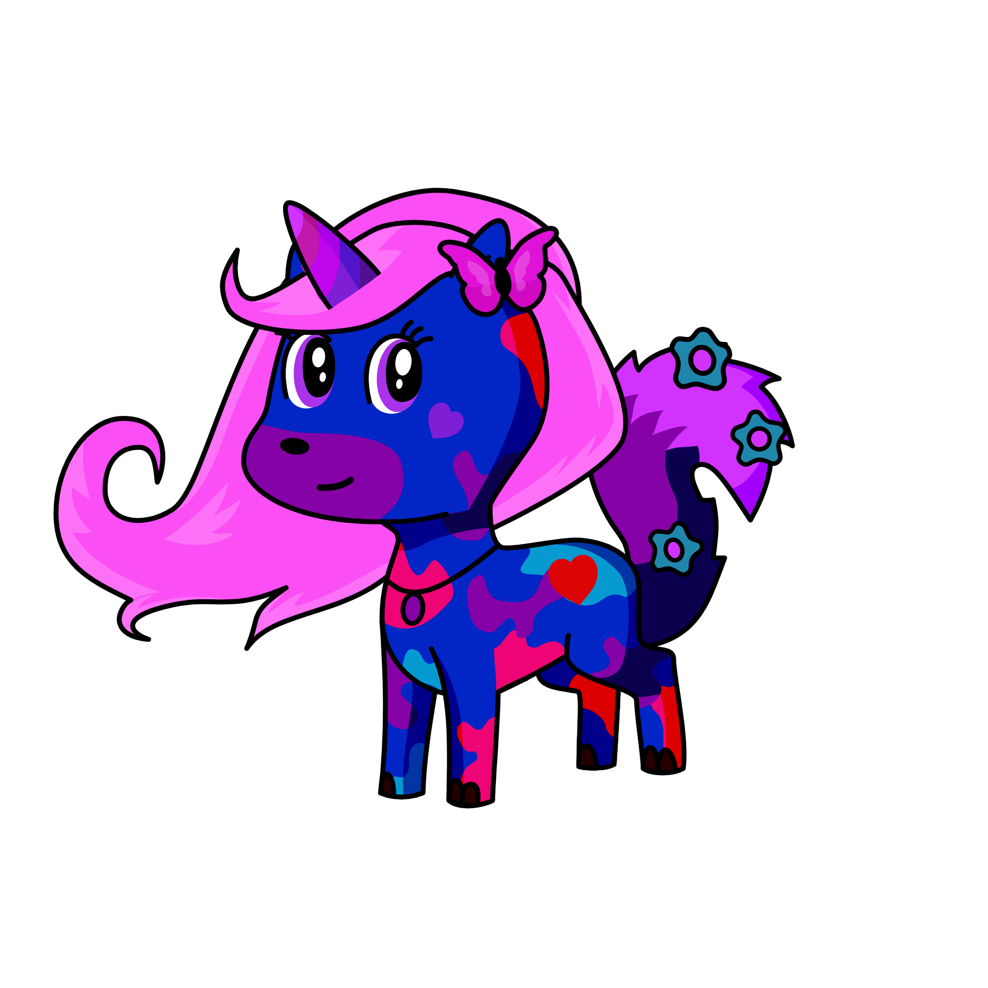 Lila, the unicorn