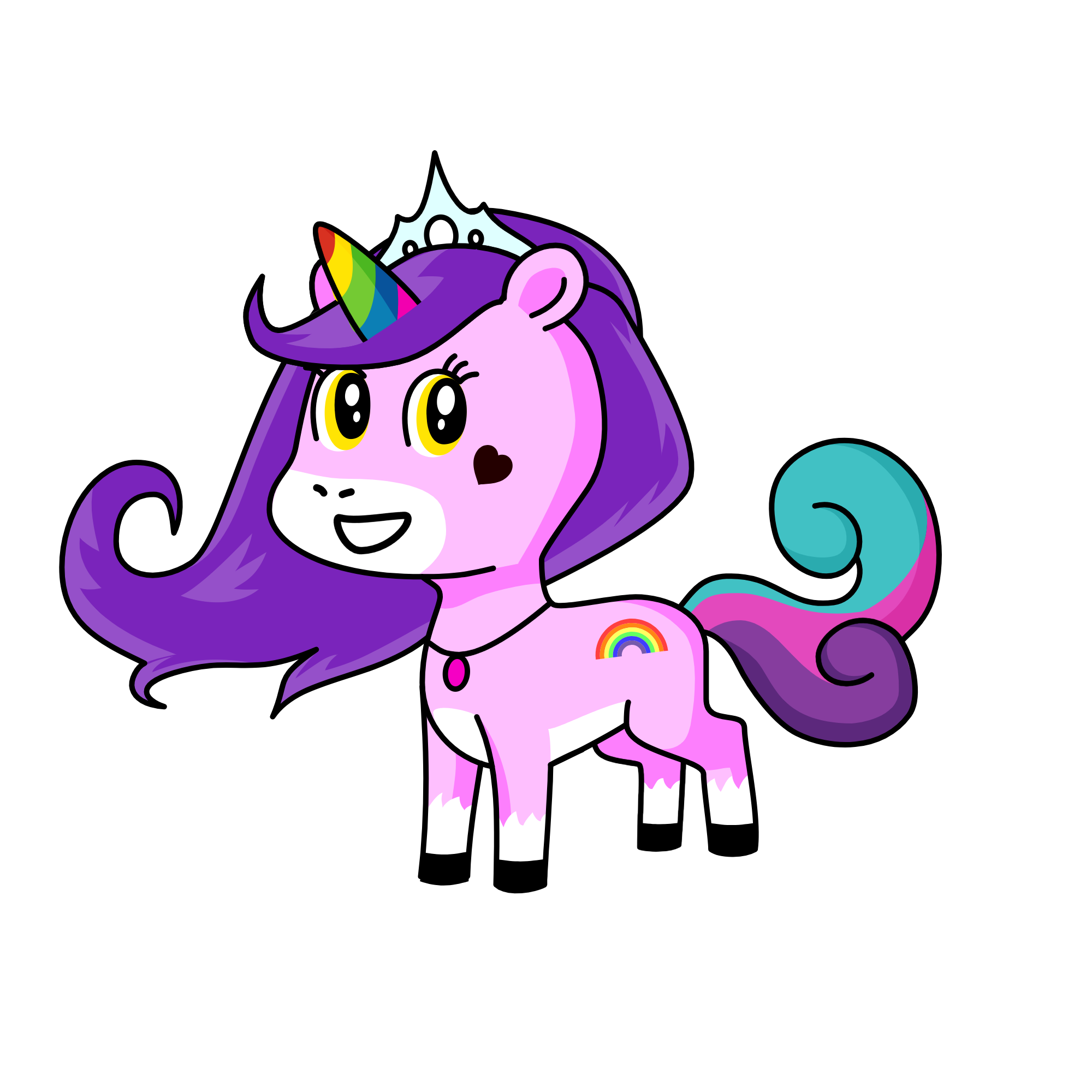 Maya, the unicorn