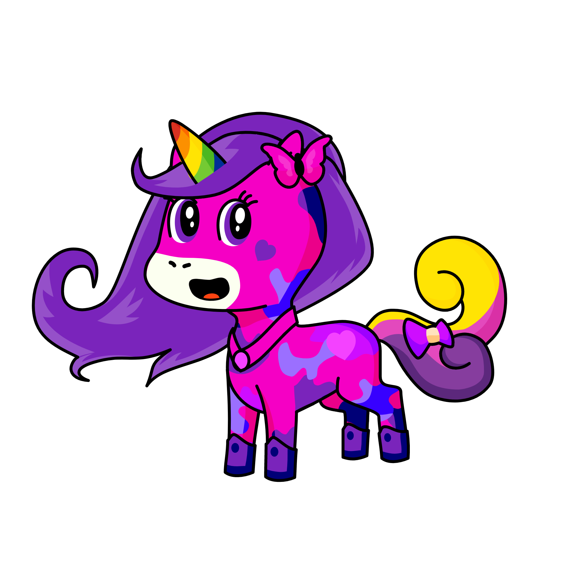 pinkylon, the unicorn