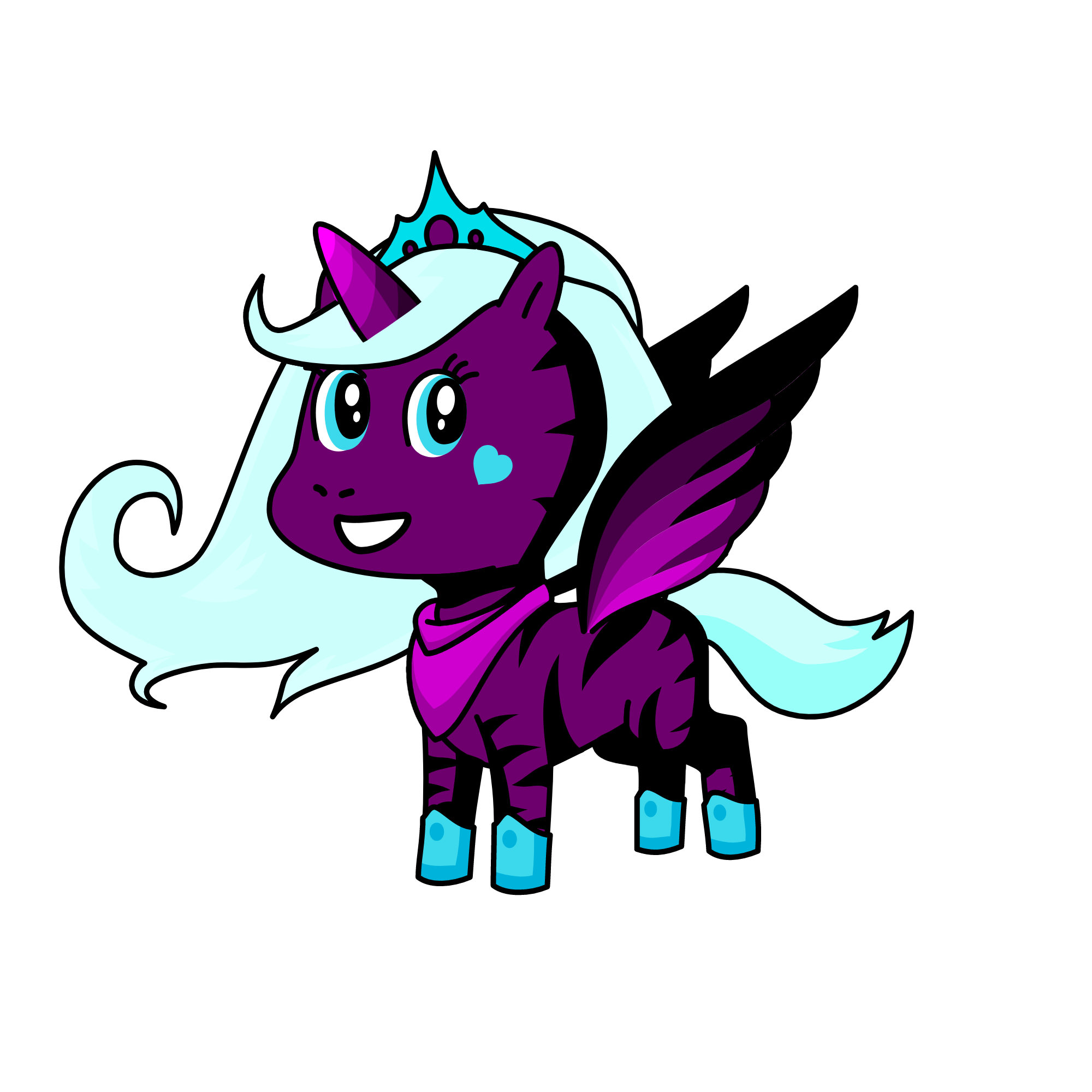 Galaxy, the unicorn