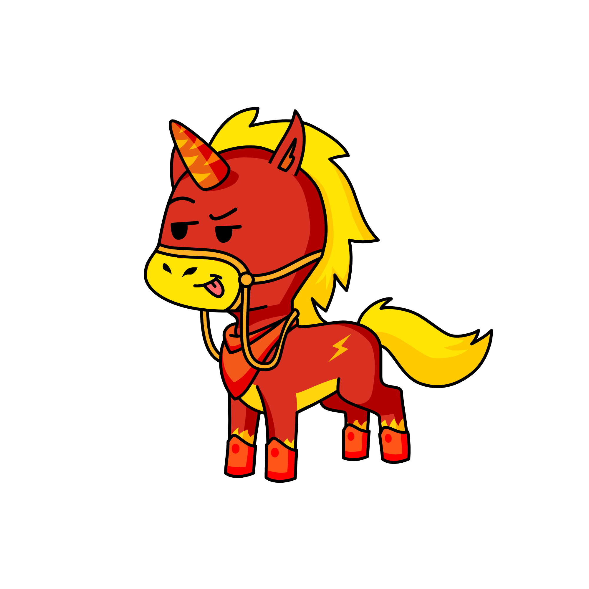 Flash, the unicorn