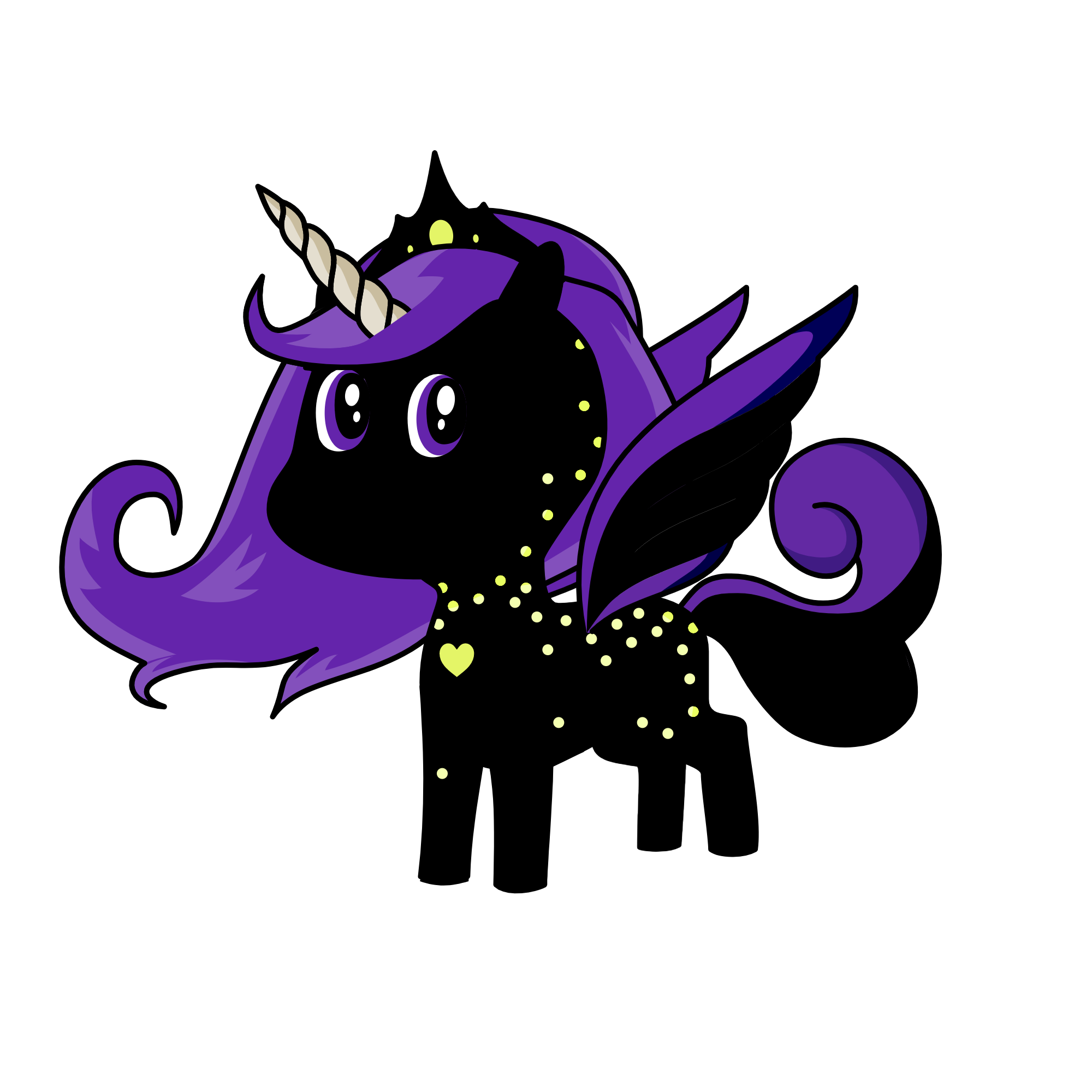 Night Star, the unicorn