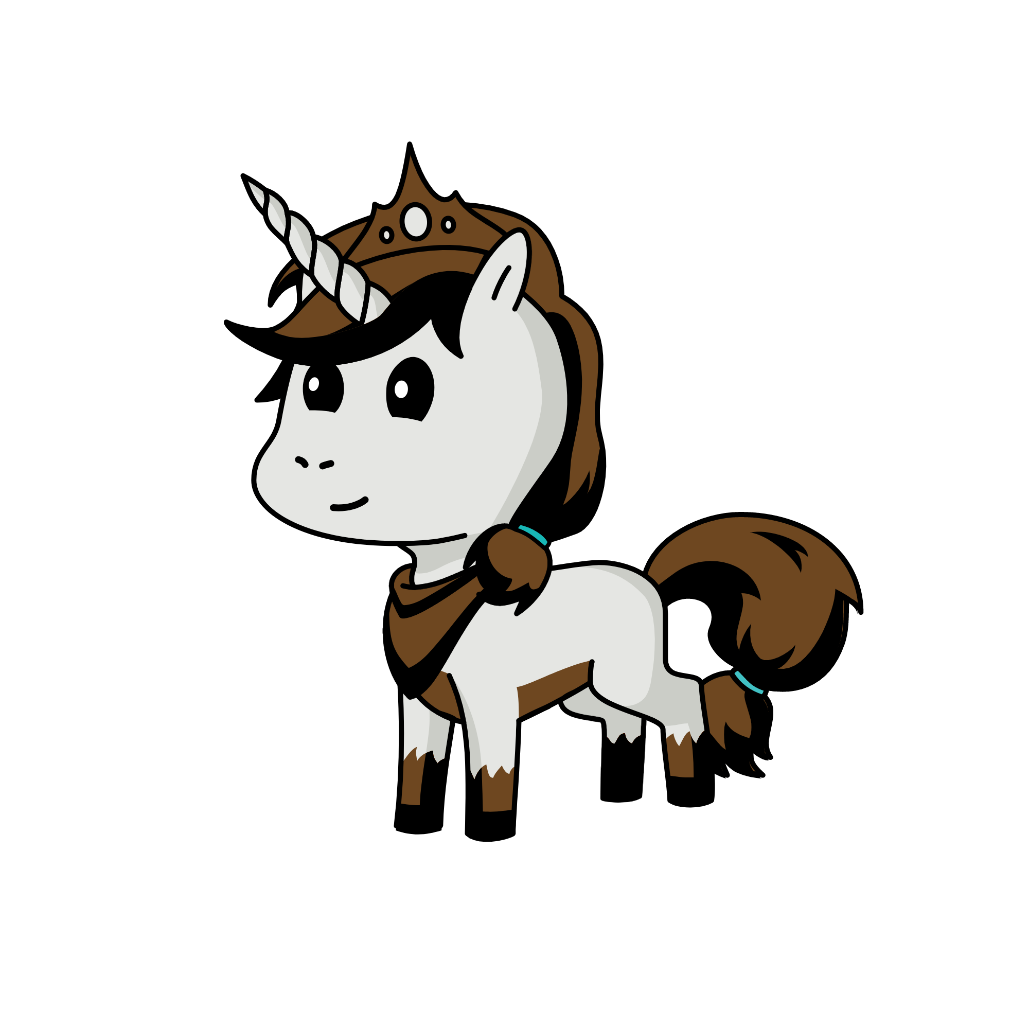 Queen of my own game, the unicorn