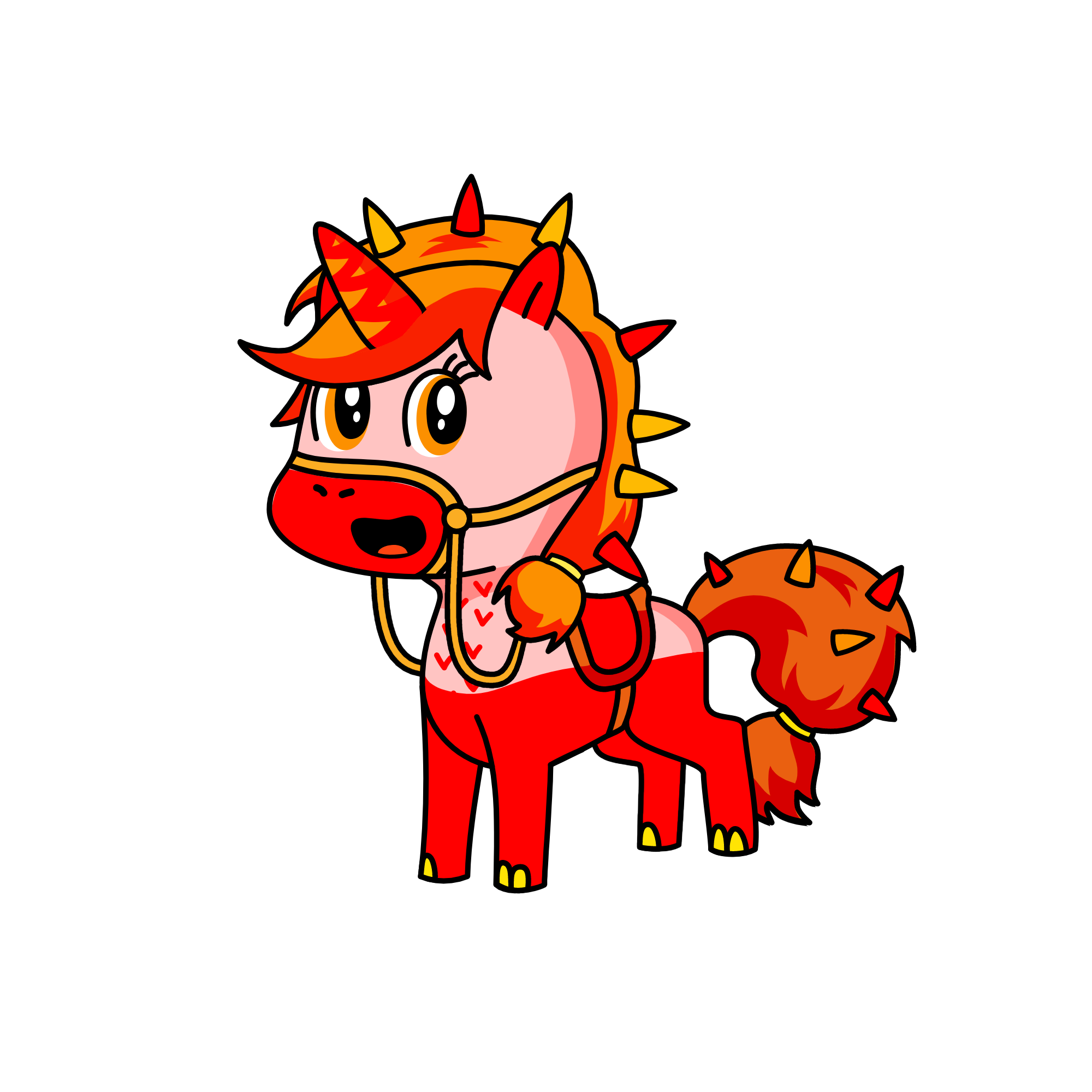 fire, the unicorn