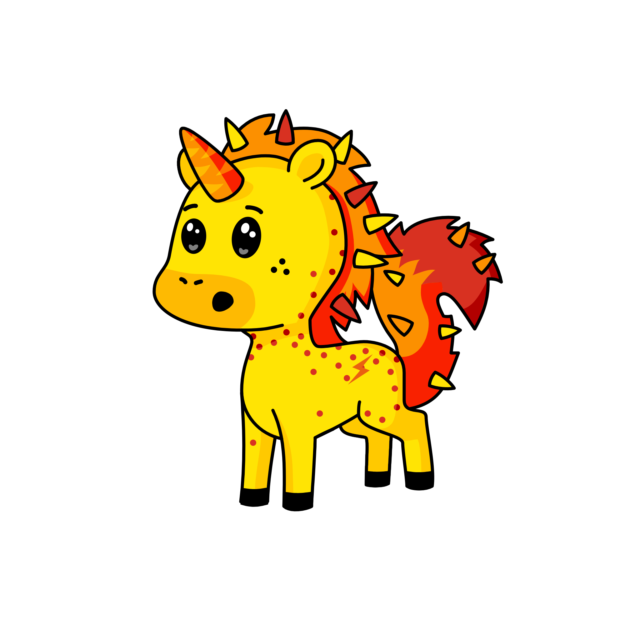 lightning, the unicorn