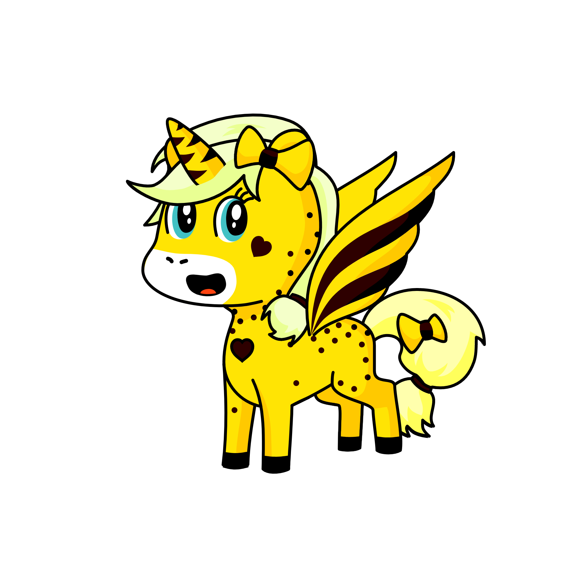 Queen Bee, the unicorn