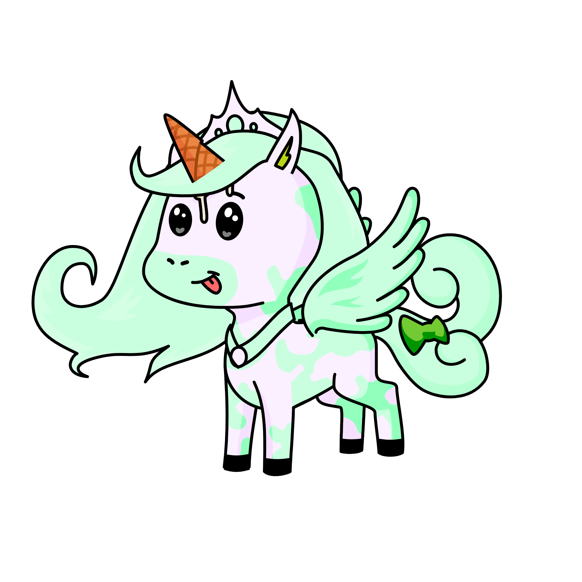 Ice cream princes, the unicorn
