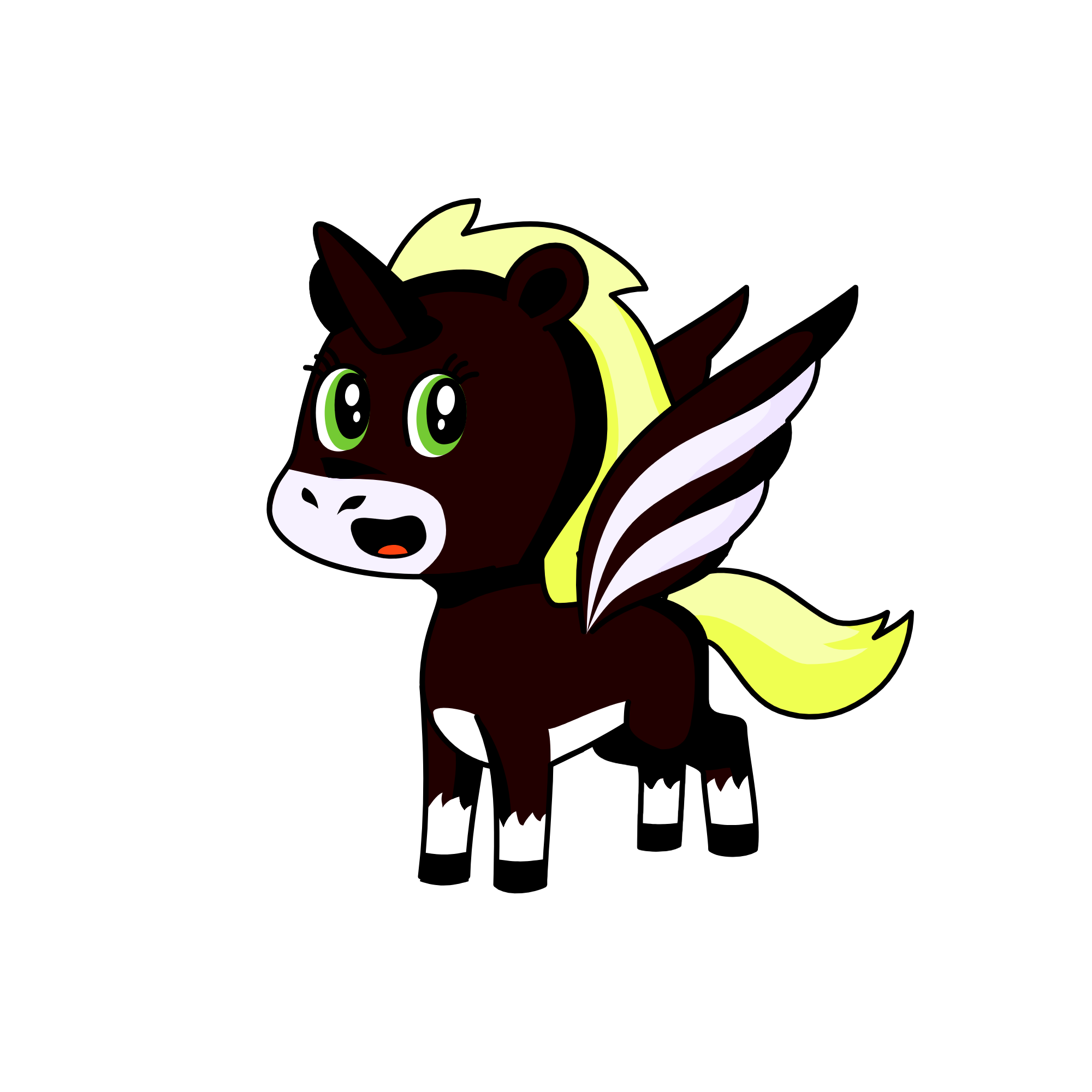 Cat Noir, the unicorn