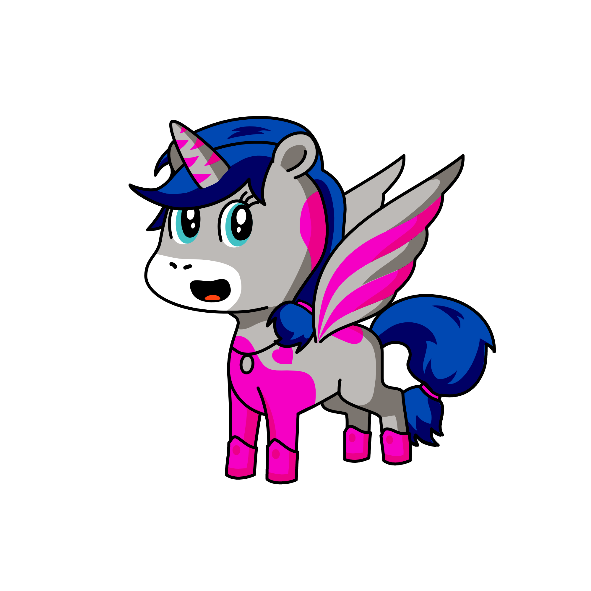Multi~Mouse, the unicorn