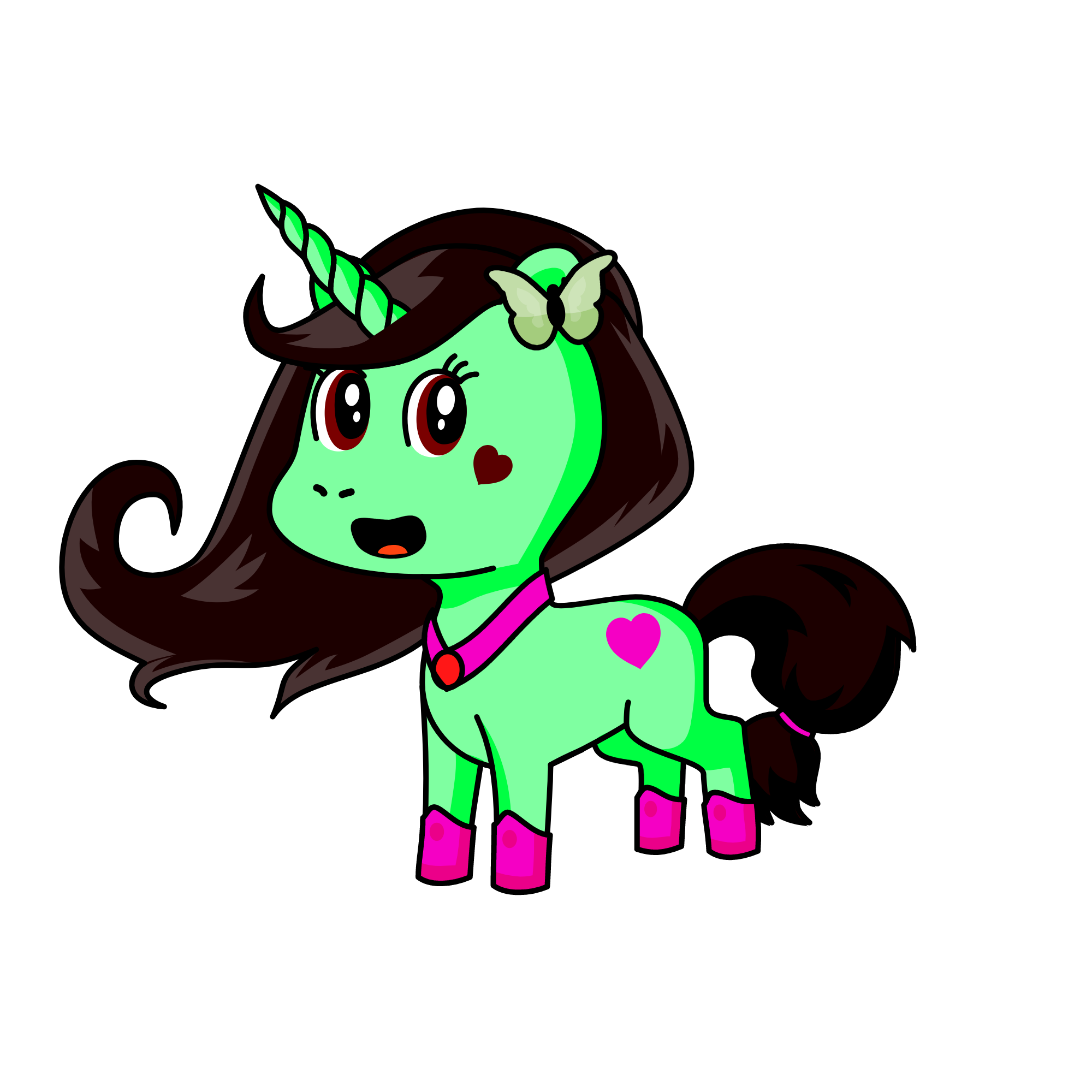 Mimi, the unicorn