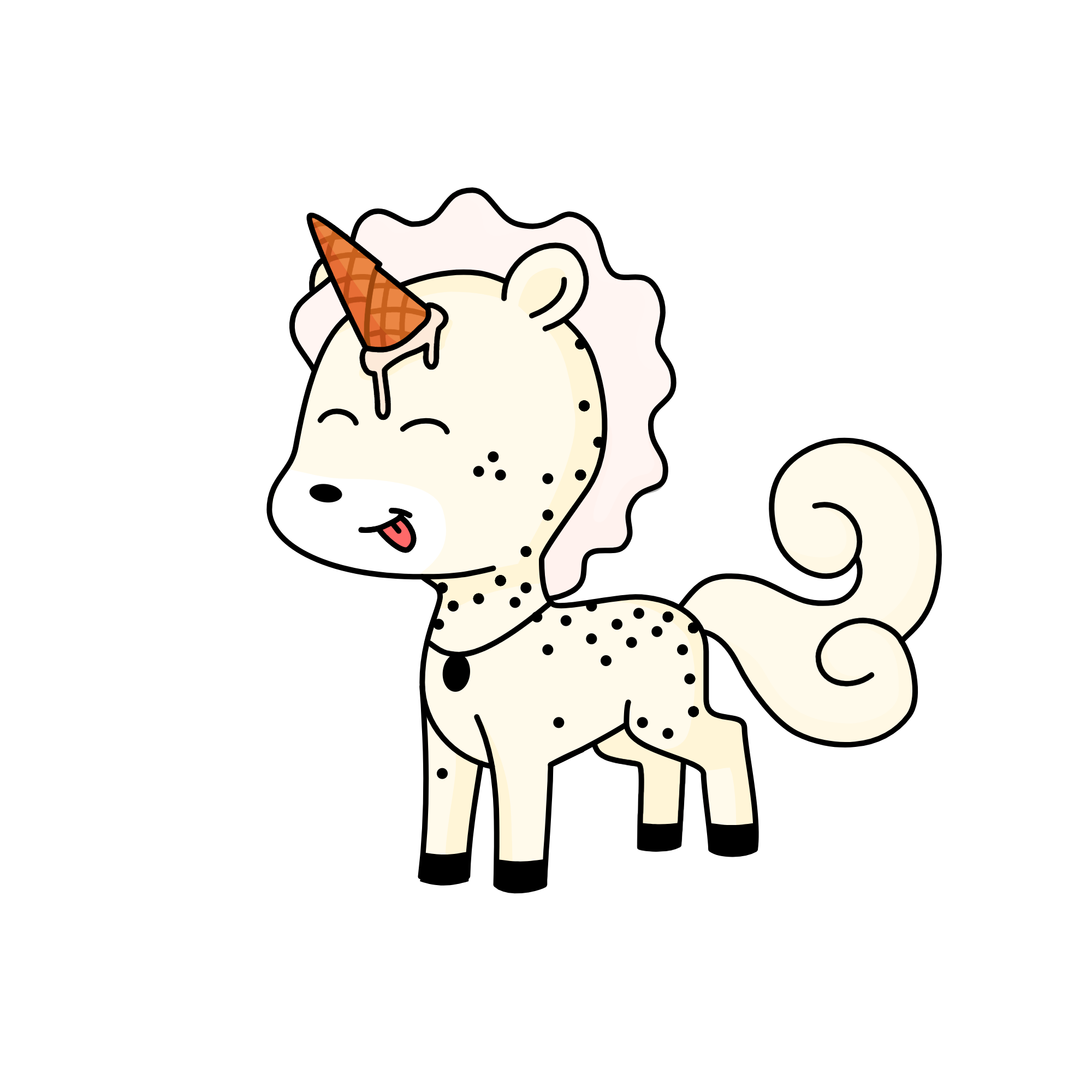 cookies and cream, the unicorn