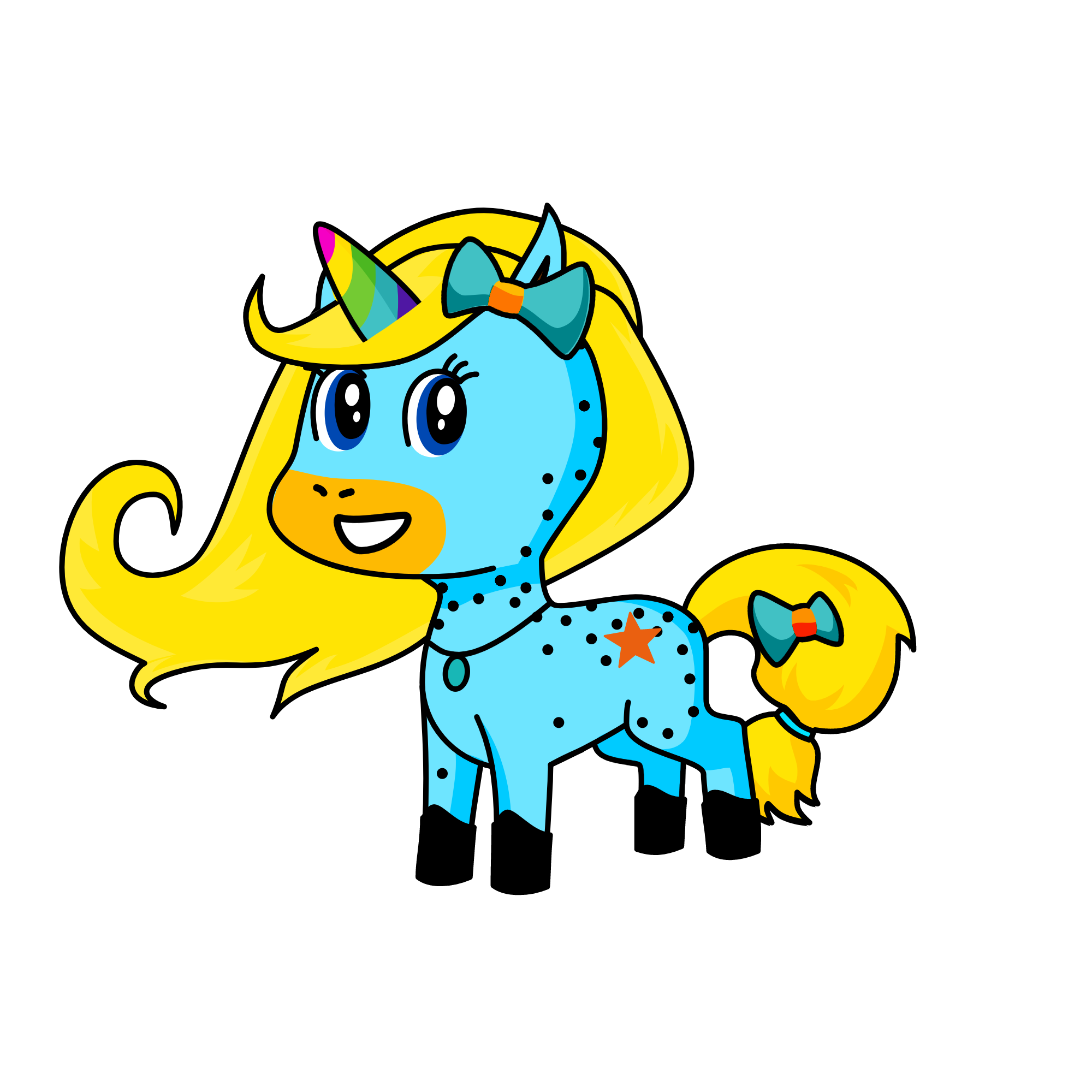 Alice, the unicorn