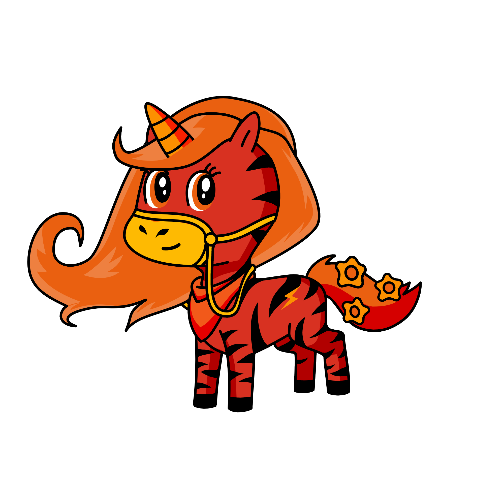 Fireburst, the unicorn