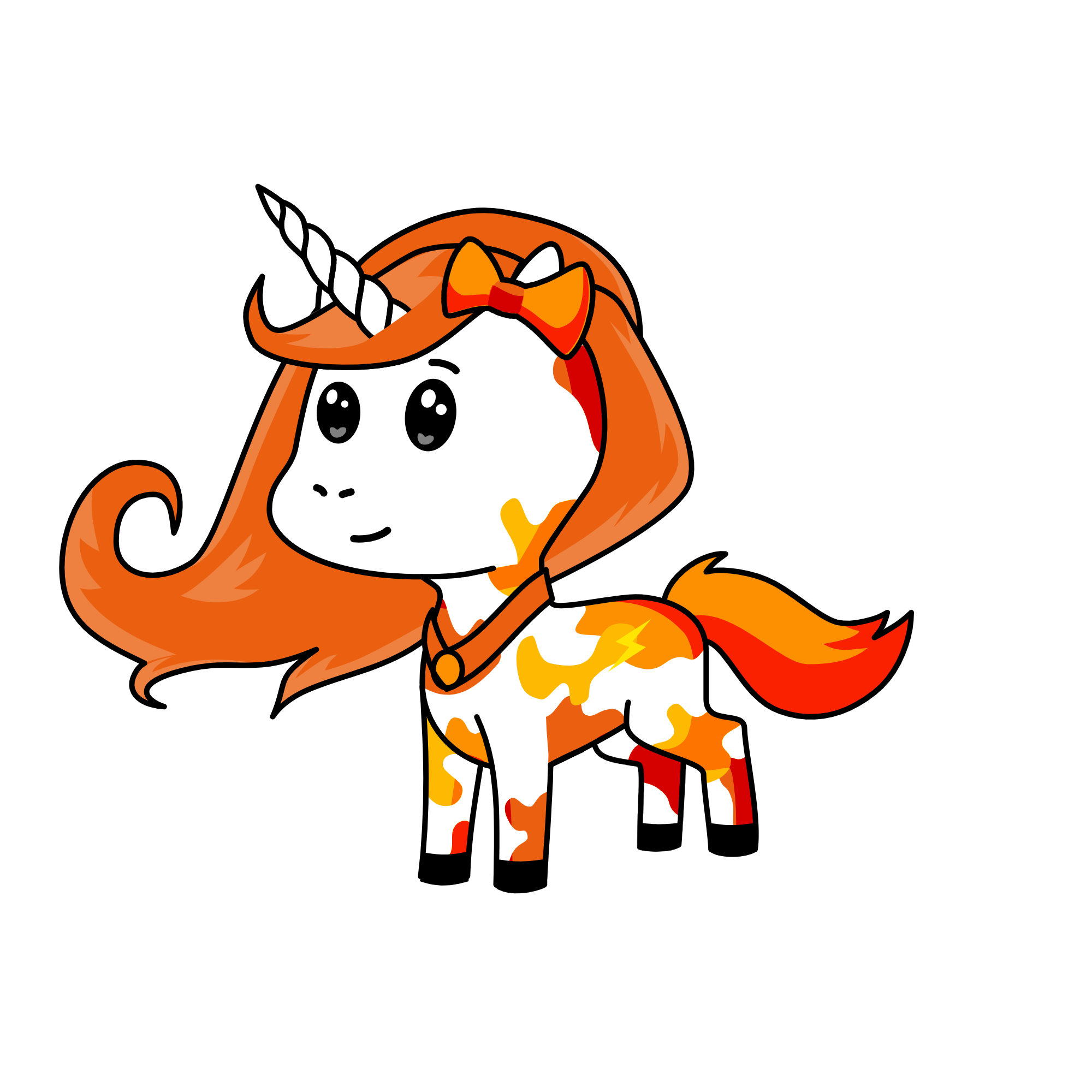fire 🔥 bom, the unicorn