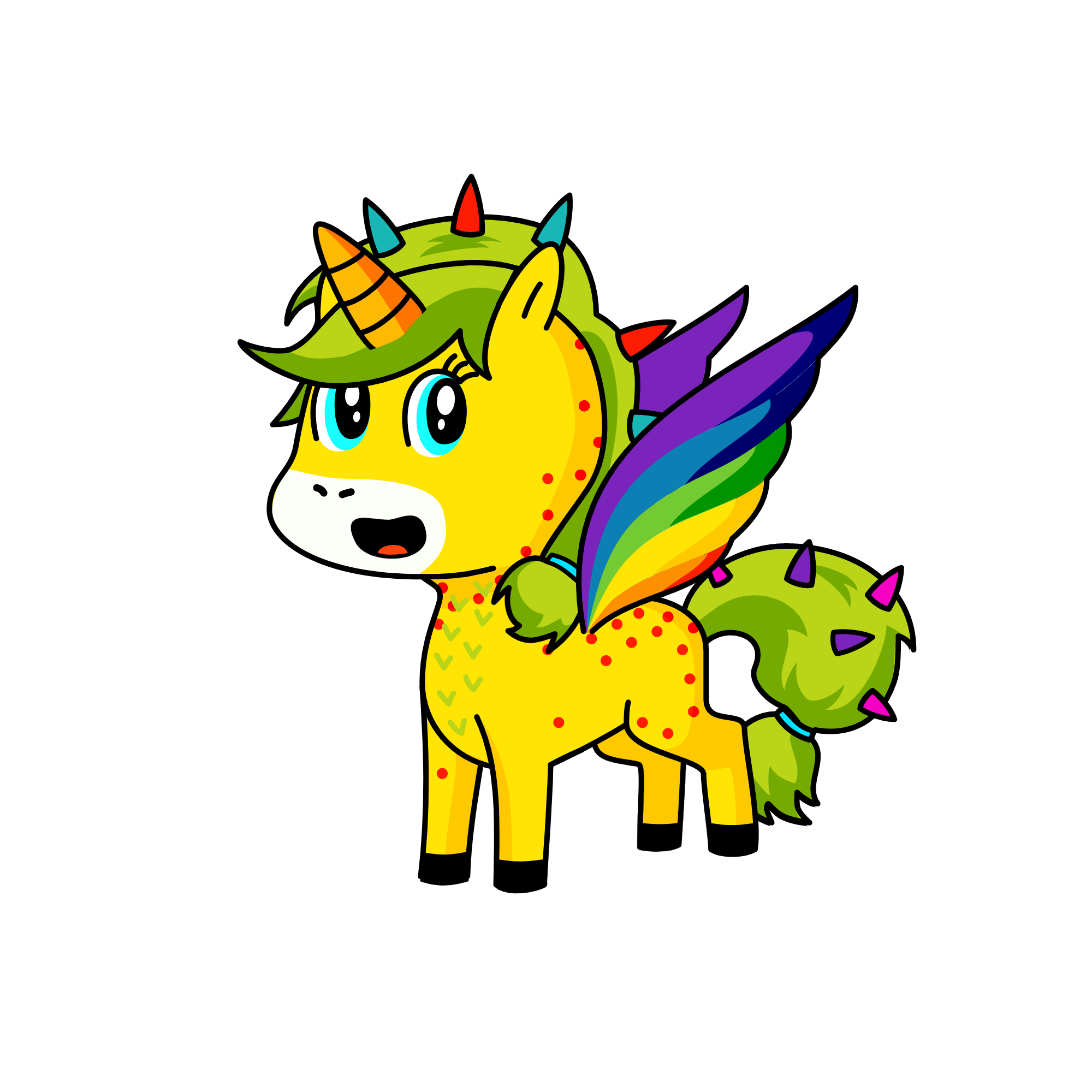 Sprinkles, the unicorn
