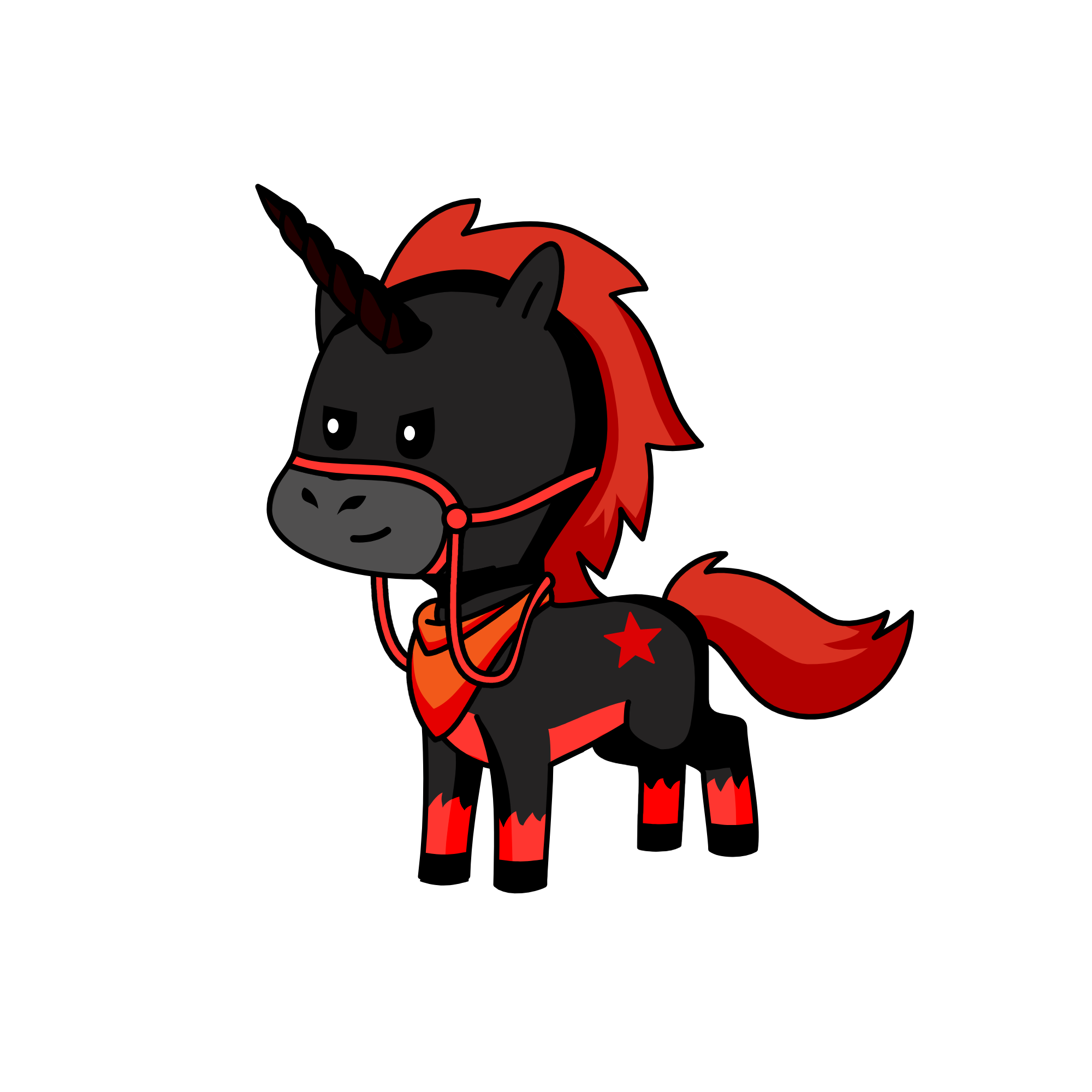 Dark Fir, the unicorn