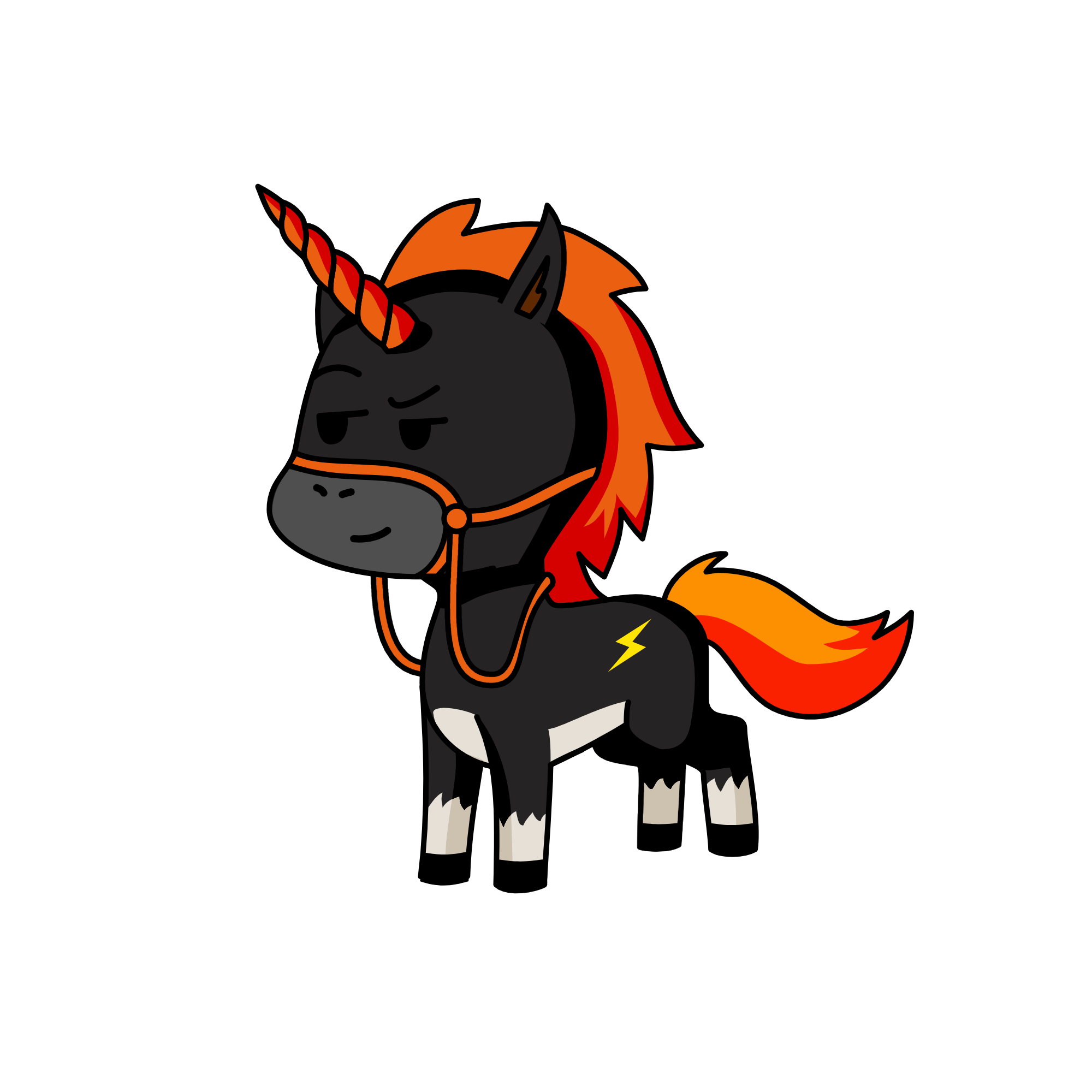 evil queen , the unicorn