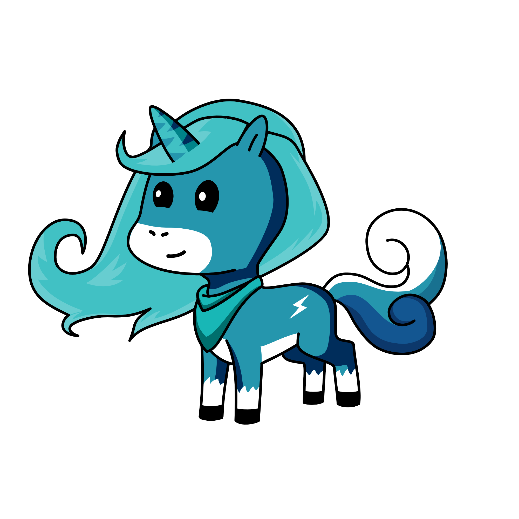 Skye, the unicorn
