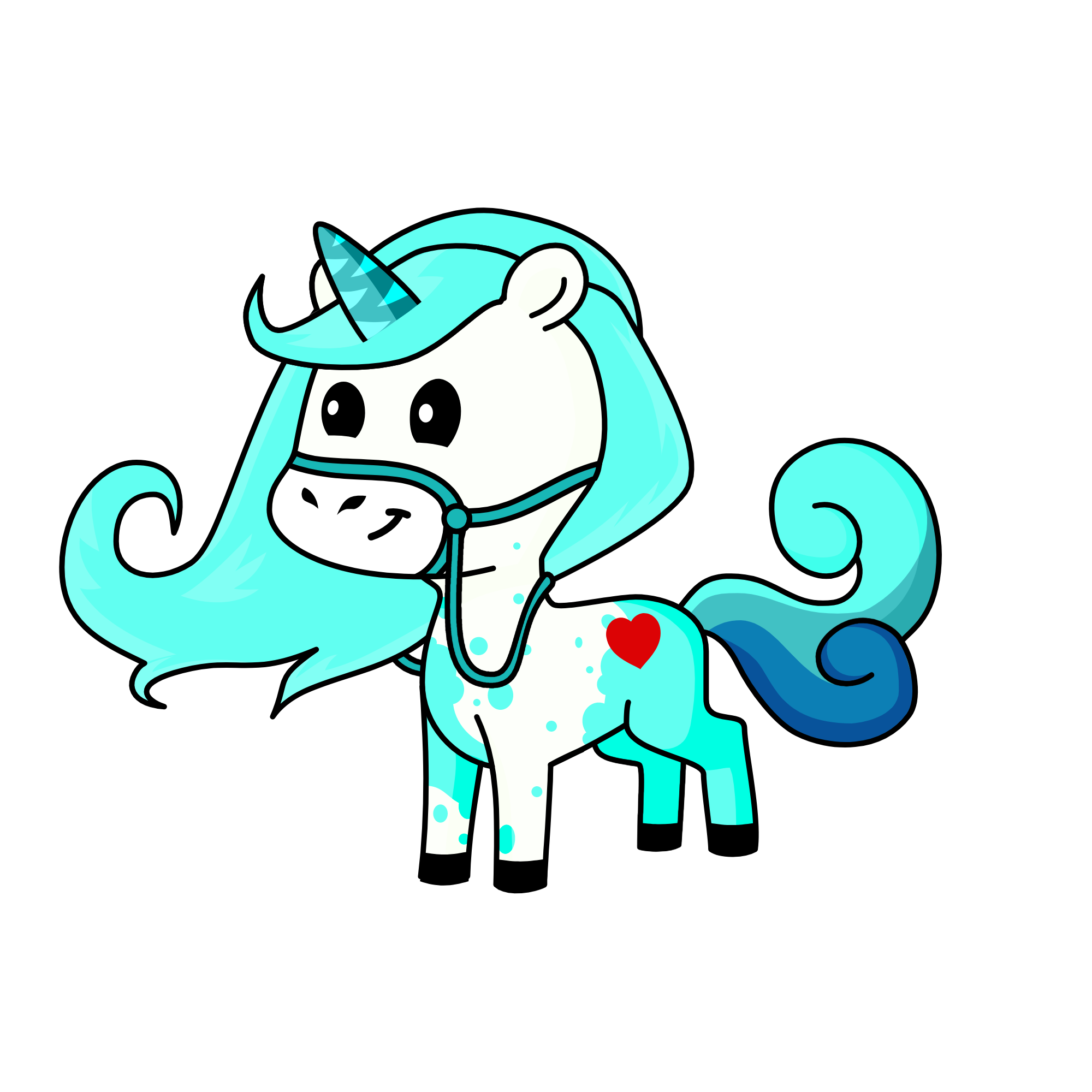 Sky, the unicorn