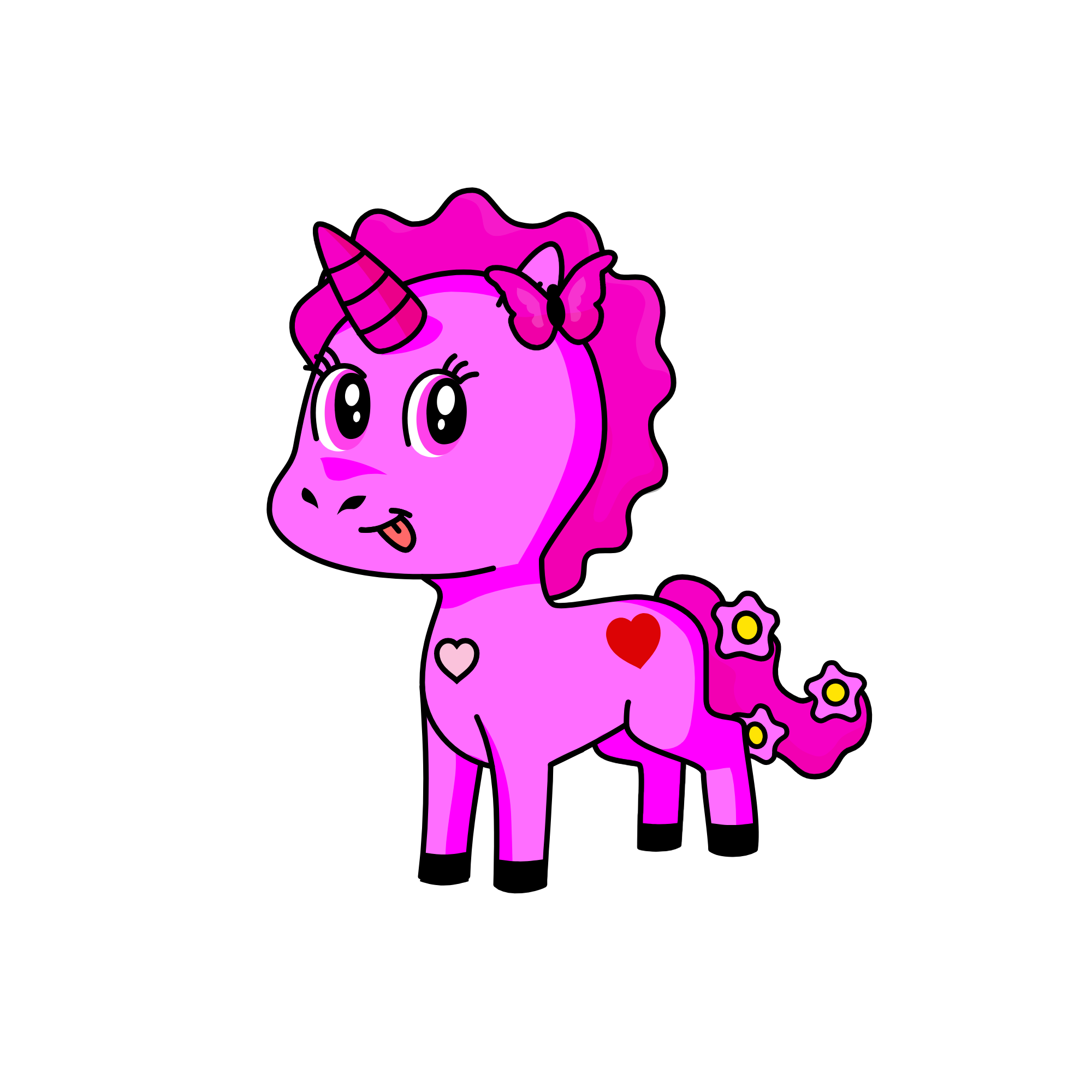 pinky pie, the unicorn